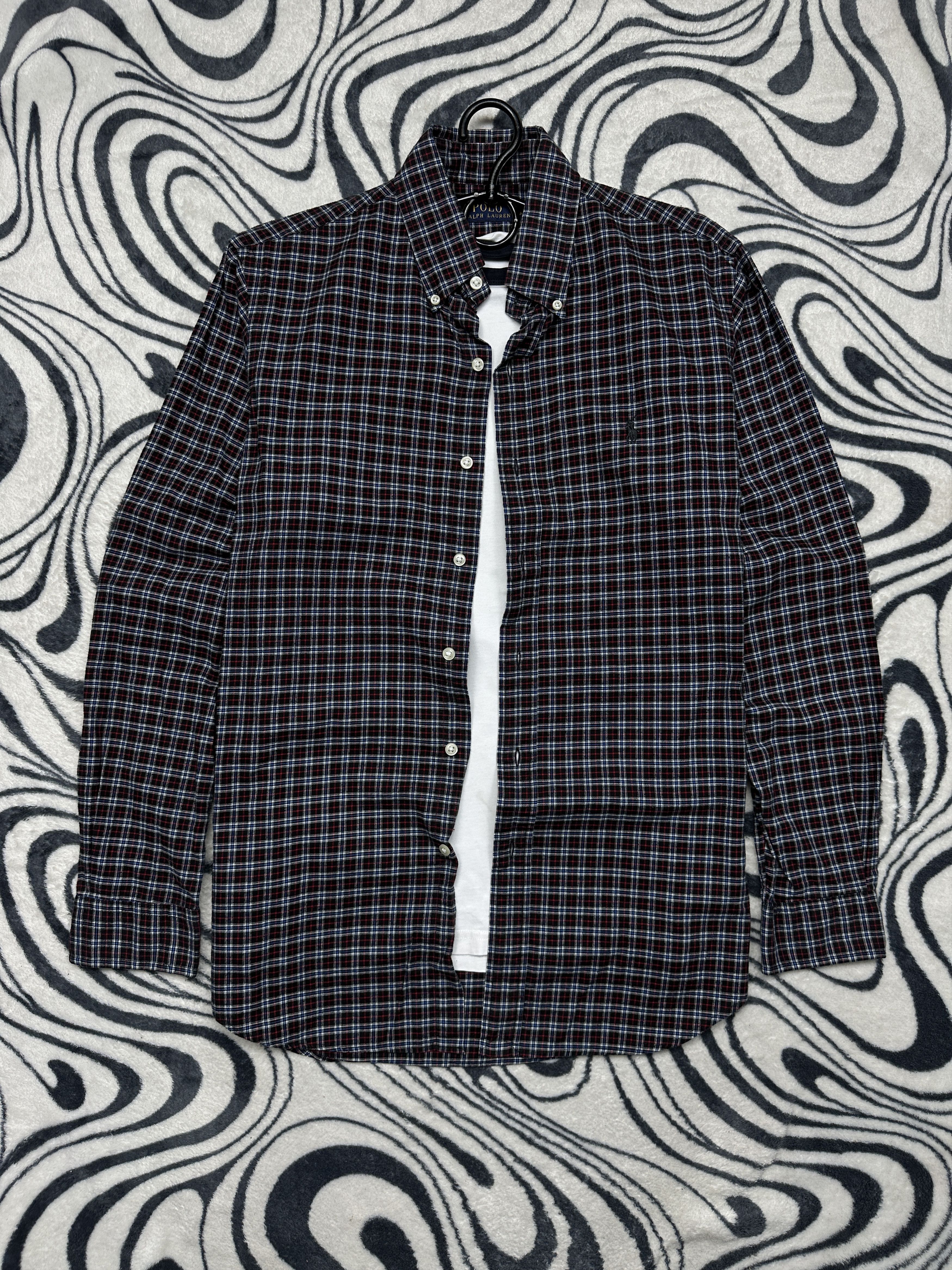 Polo Ralph Lauren Polo Ralph Lauren Vintage Mens Flannel Plaid Shirt Size US M / EU 48-50 / 2 - 1 Thumbnail