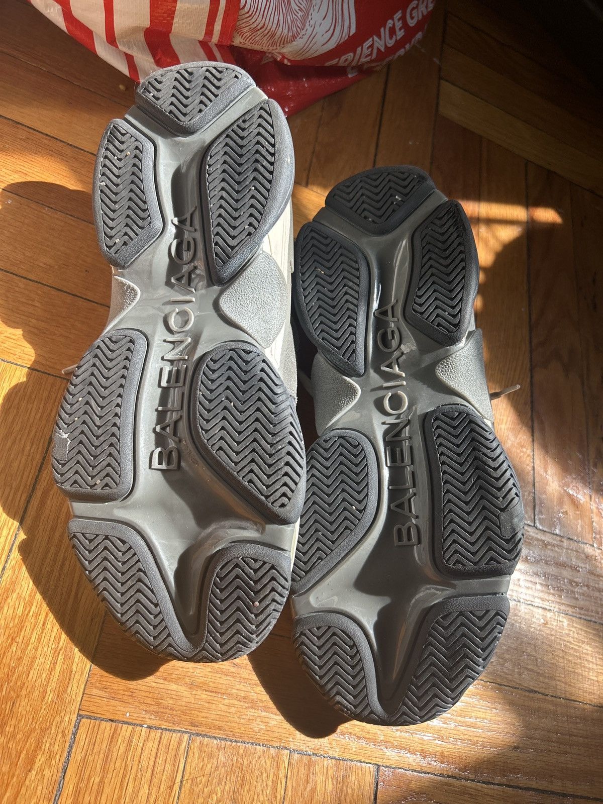 Balenciaga Balenciaga Triple S Sneaker 'Grey Suede' 2018 Size US 9 / EU 42 - 2 Thumbnail