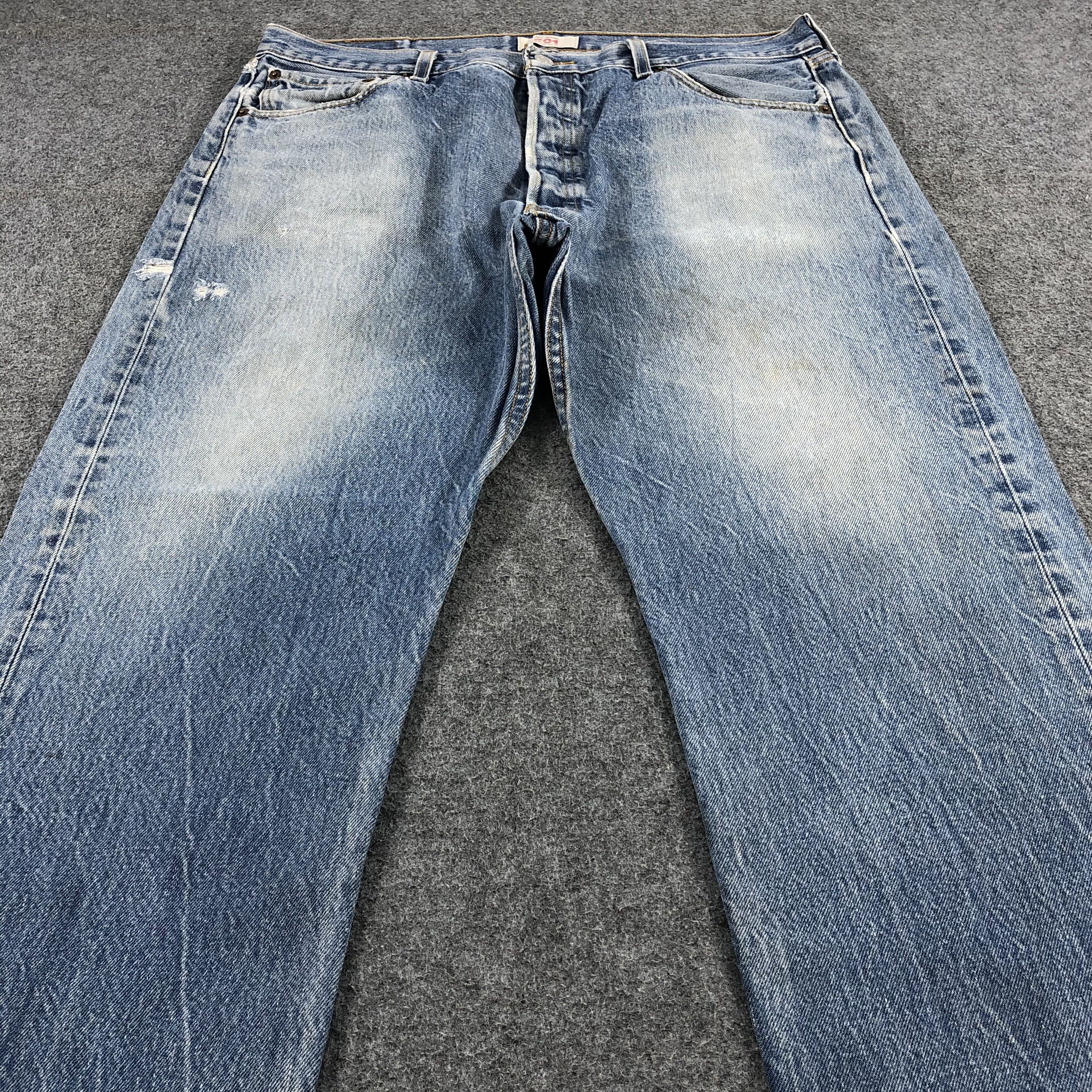 Levi's × Vintage Vintage Blue Wash Levis 501 Jeans-JM1652 Size US 37 - 3 Thumbnail