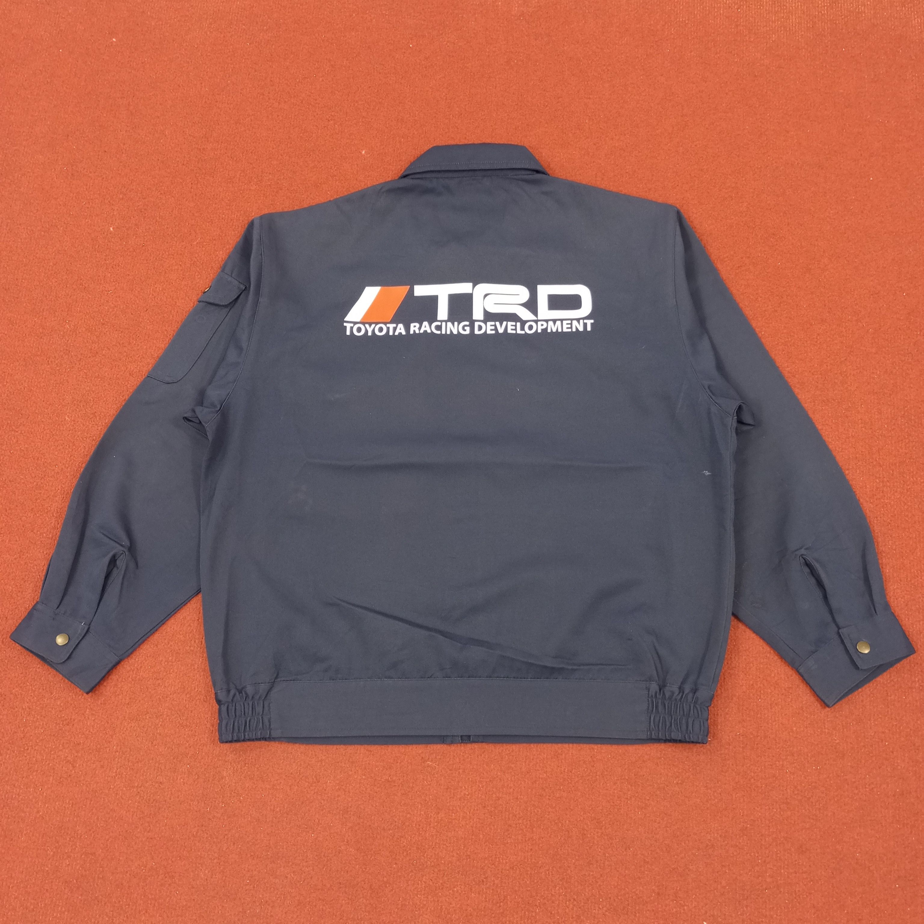 Japanese Brand × Vintage TRD Toyota Racing Development Workwear Custom Jacket Size US L / EU 52-54 / 3 - 1 Thumbnail