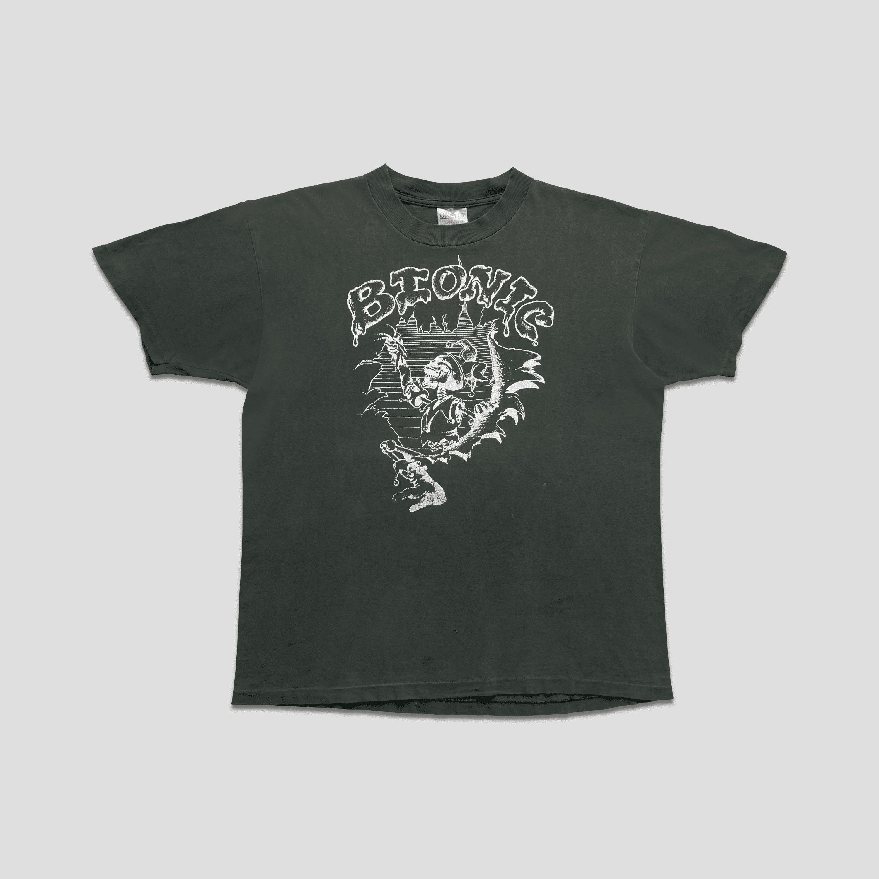 Band Tees Vintage 1990s Bionic Records T-Shirt Size US L / EU 52-54 / 3 - 1 Thumbnail