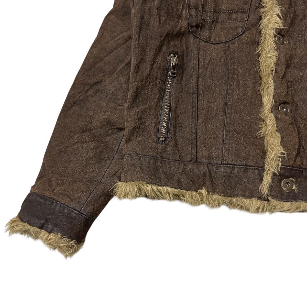 Japanese Brand Vintage Comme Ca Du Mode Men Fur Seditionaries Jacket Size US M / EU 48-50 / 2 - 5 Thumbnail