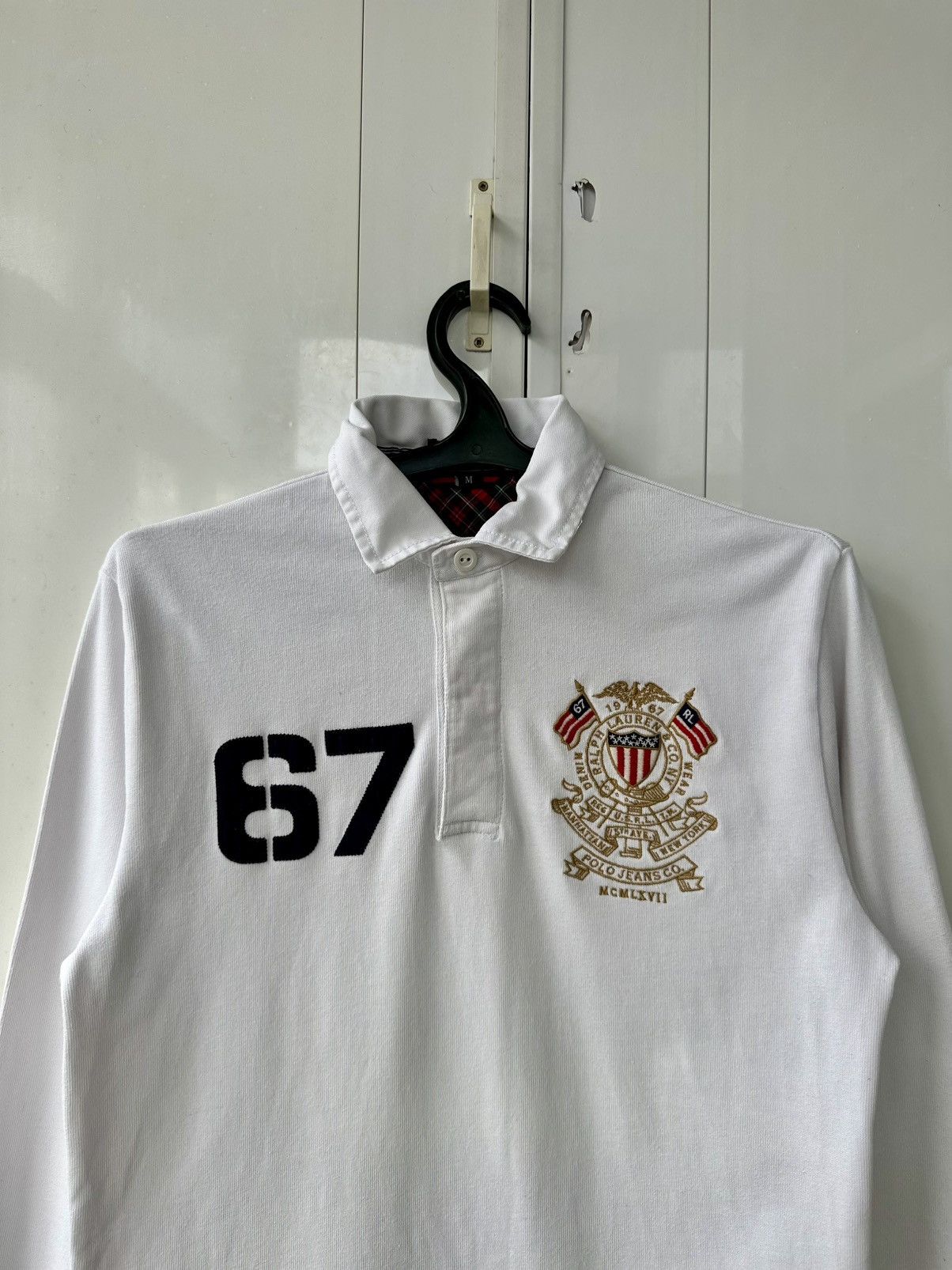 Polo Ralph Lauren Vintage Polo Ralph Lauren USA 67 Rugby Size US M / EU 48-50 / 2 - 7 Thumbnail