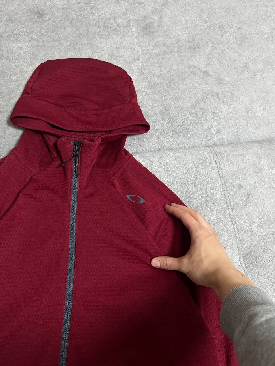 Oakley Oakley soft shell fleece zip hoodie vintage style size L XL Size US L / EU 52-54 / 3 - 2 Thumbnail