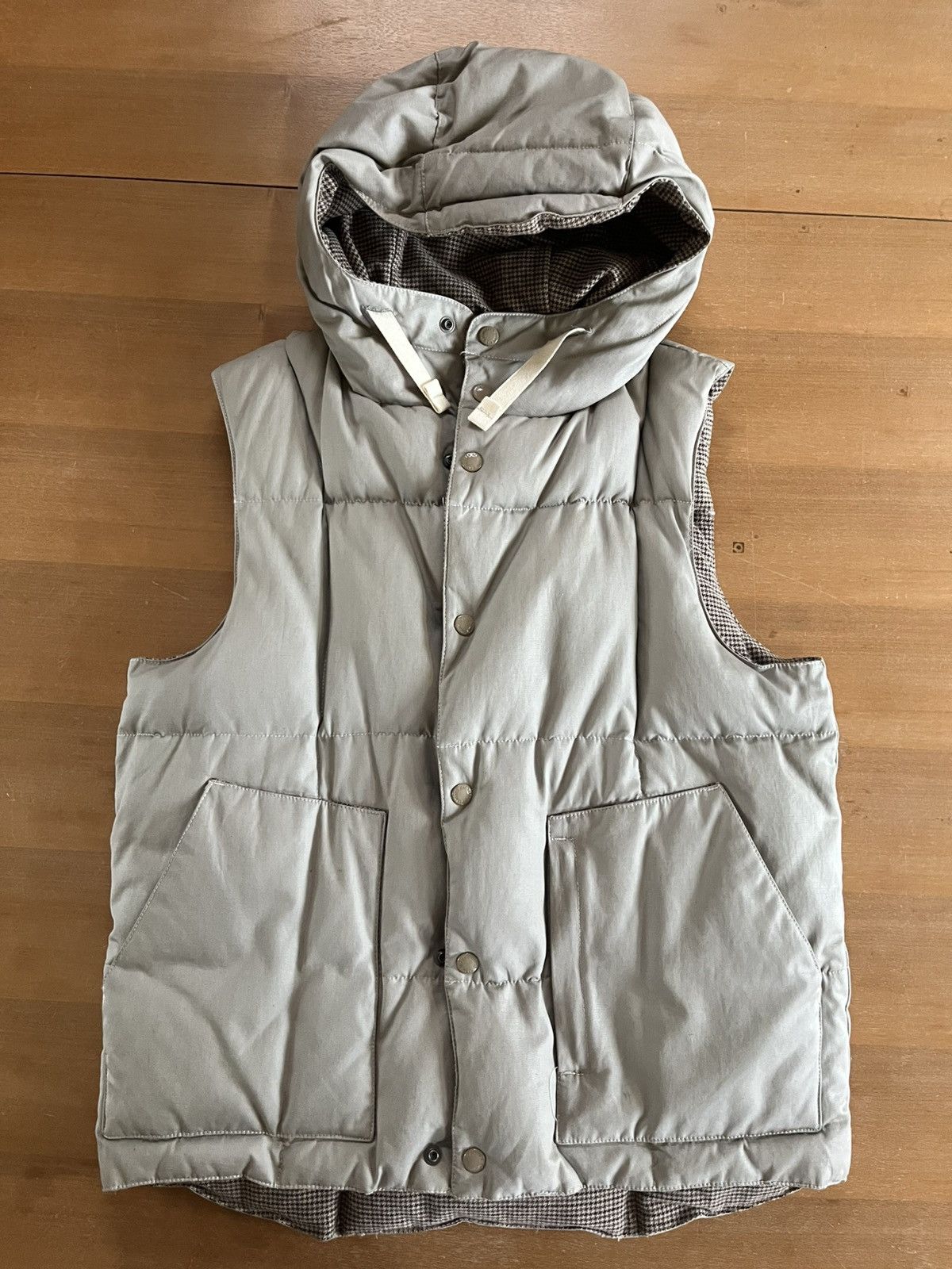Engineered Garments engineered garments hooded down vest Size US L / EU 52-54 / 3 - 1 Thumbnail