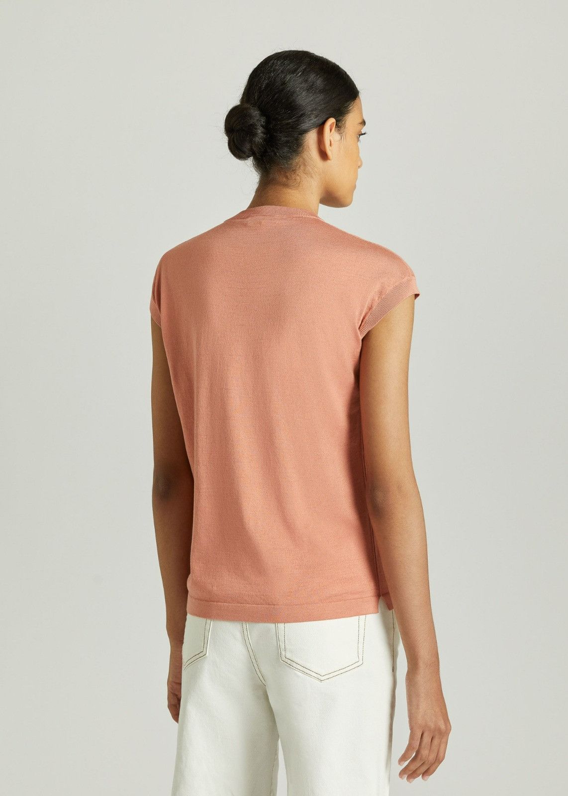 Loro Piana o1srvl11e0424 Sweater in Pink Size M / US 6-8 / IT 42-44 - 2 Thumbnail