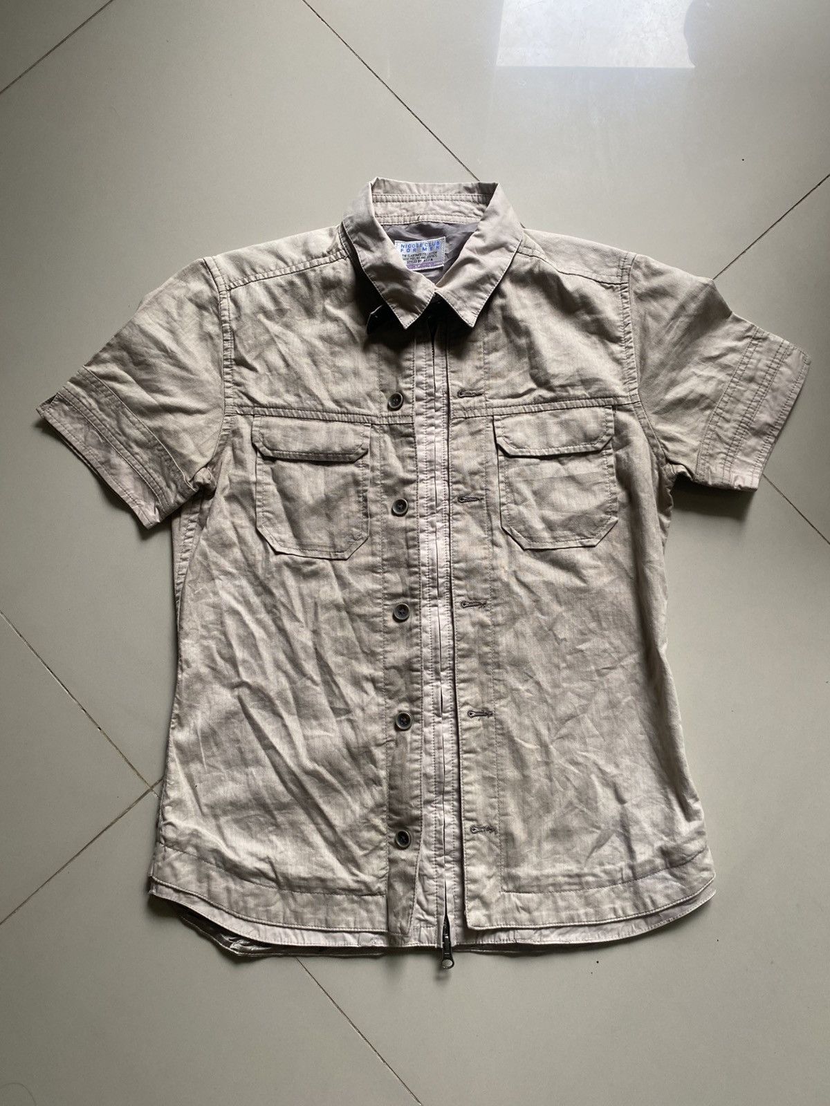 Nicole Club Nicole club for men cotton x linen 2-way zip Size US M / EU 48-50 / 2 - 1 Thumbnail