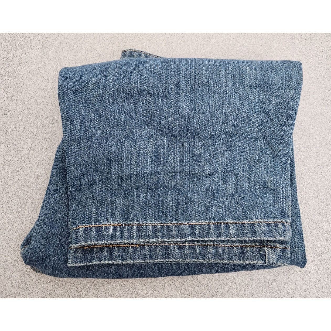 Other Levi Strauss Signature Blue Embroidered Cropped Jeans 14 Size 36" / US 14 / IT 50 - 6 Thumbnail