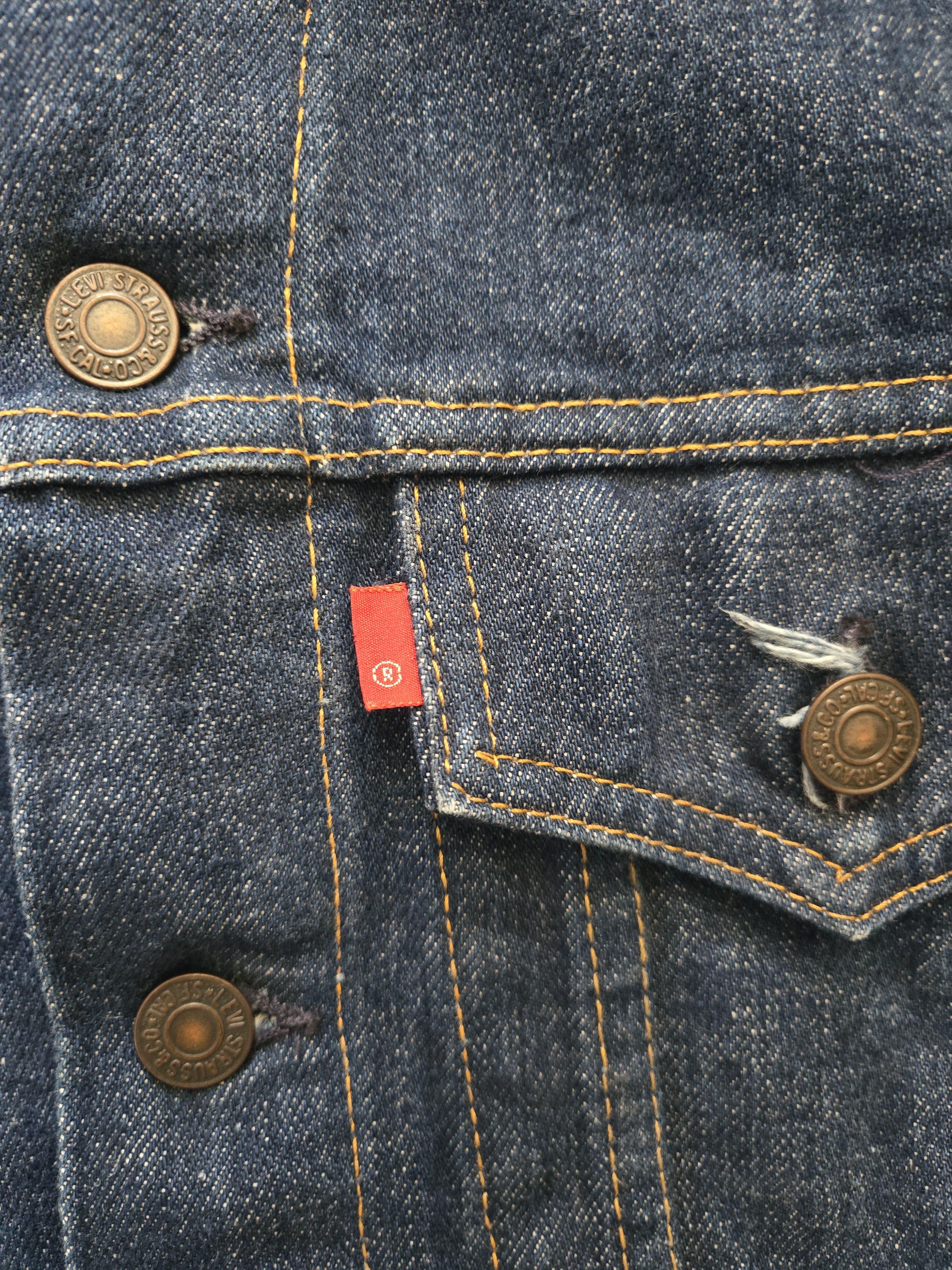 Levi's Vtg 70/80s Levis Type 3 70505 38 Made In Japan One Wash Size US S / EU 44-46 / 1 - 2 Thumbnail