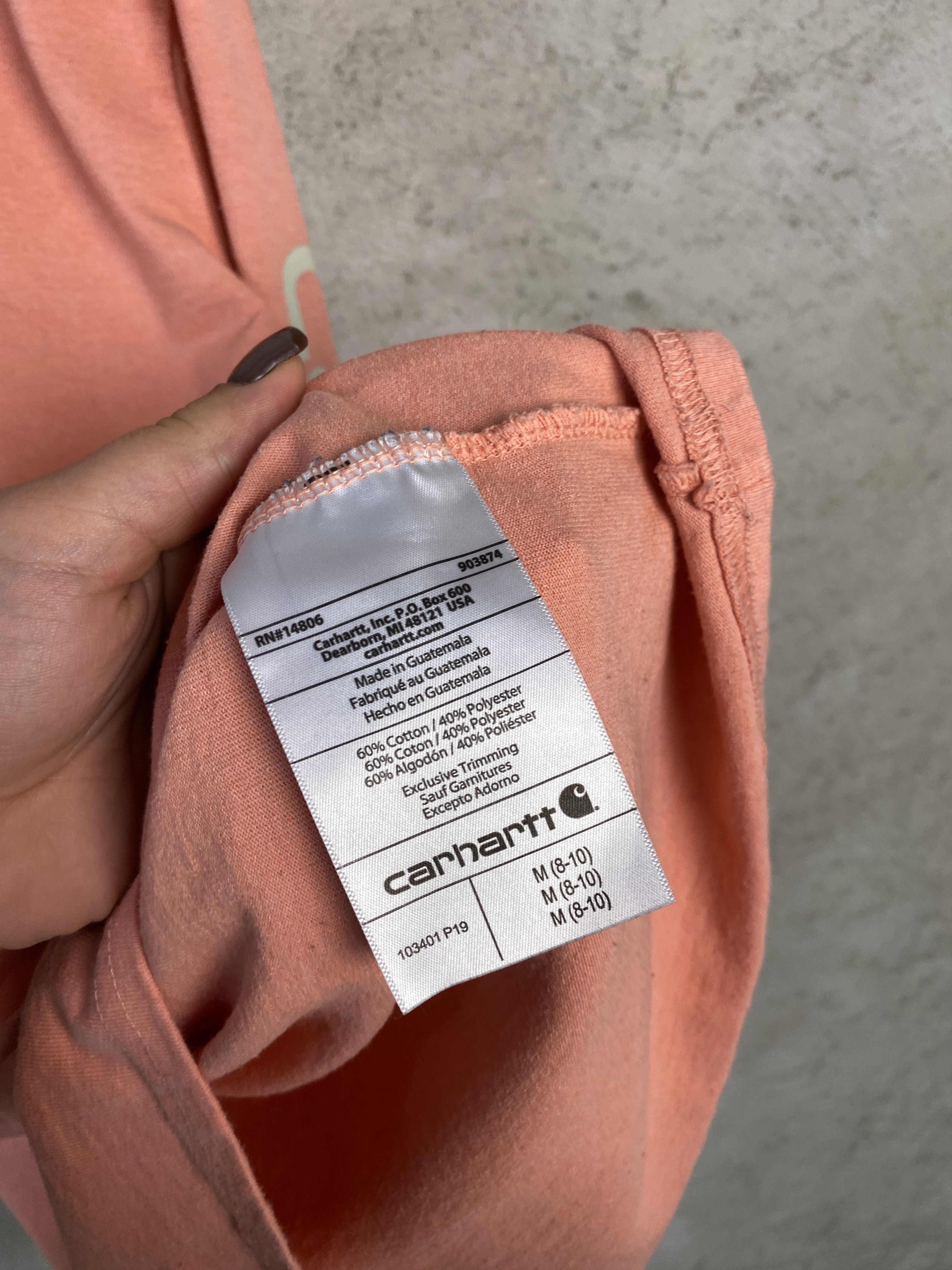 Carhartt Carhartt Loose Fit sleeve logo long sleeve t-shirt tee Size US M / EU 48-50 / 2 - 4 Thumbnail