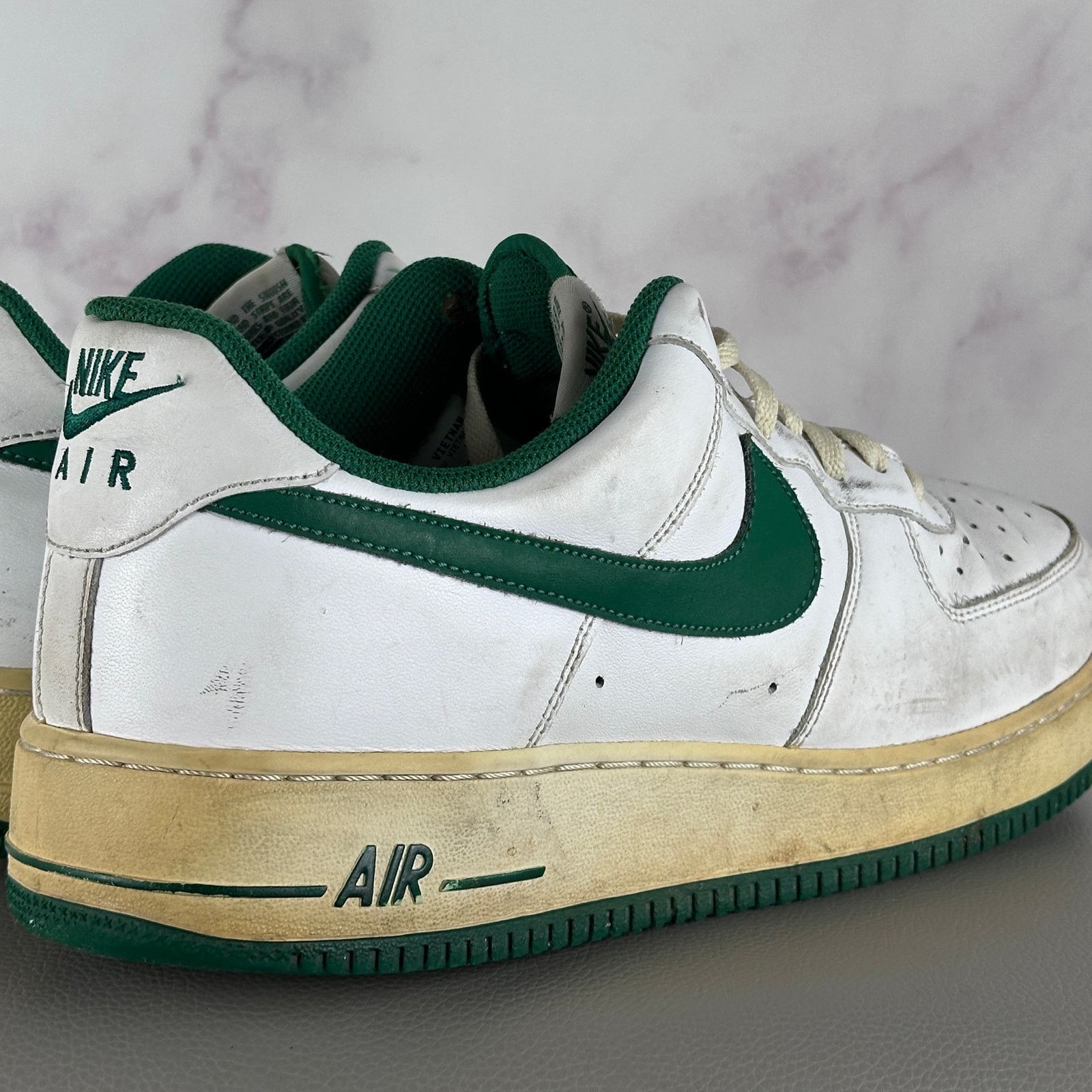 Nike Air Force 1 Pine Green 2009 Size US 12 / EU 45 - 4 Thumbnail