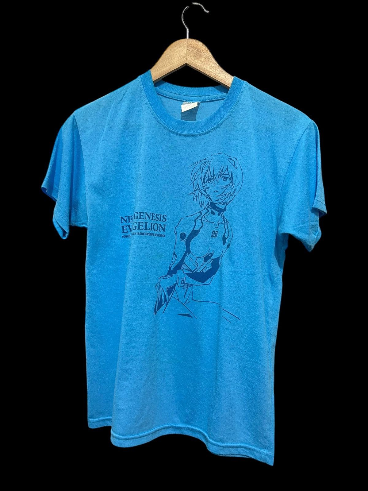 Anime × Japanese Brand × Vintage EVANGELION Young Ace Special issue T shirt Very Rare 🔥 Size US S / EU 44-46 / 1 - 1 Thumbnail