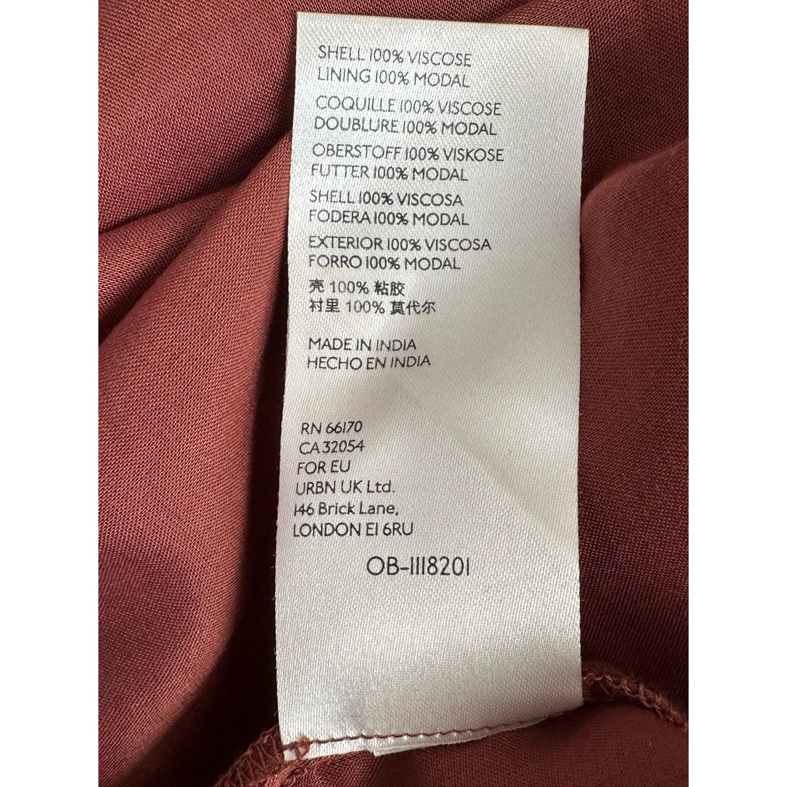 Anthropologie By Anthropologie brown floral pull on mini skirt size XS Size 30" / US 8 / IT 44 - 5 Thumbnail