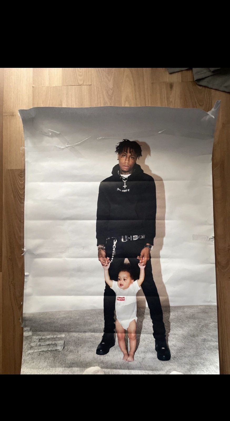 Supreme Supreme New York NBA YOUNGBOY box logowheatpaste poster