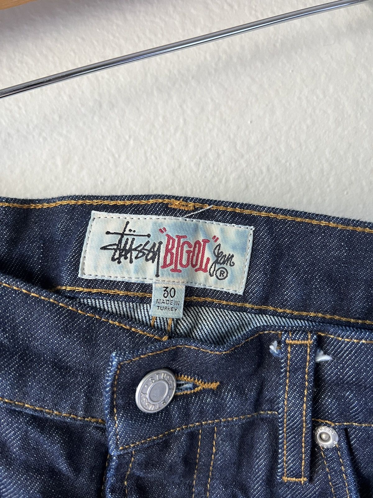 Stussy Big Ol Jorts Raw Size 30 Tag has been | Depop