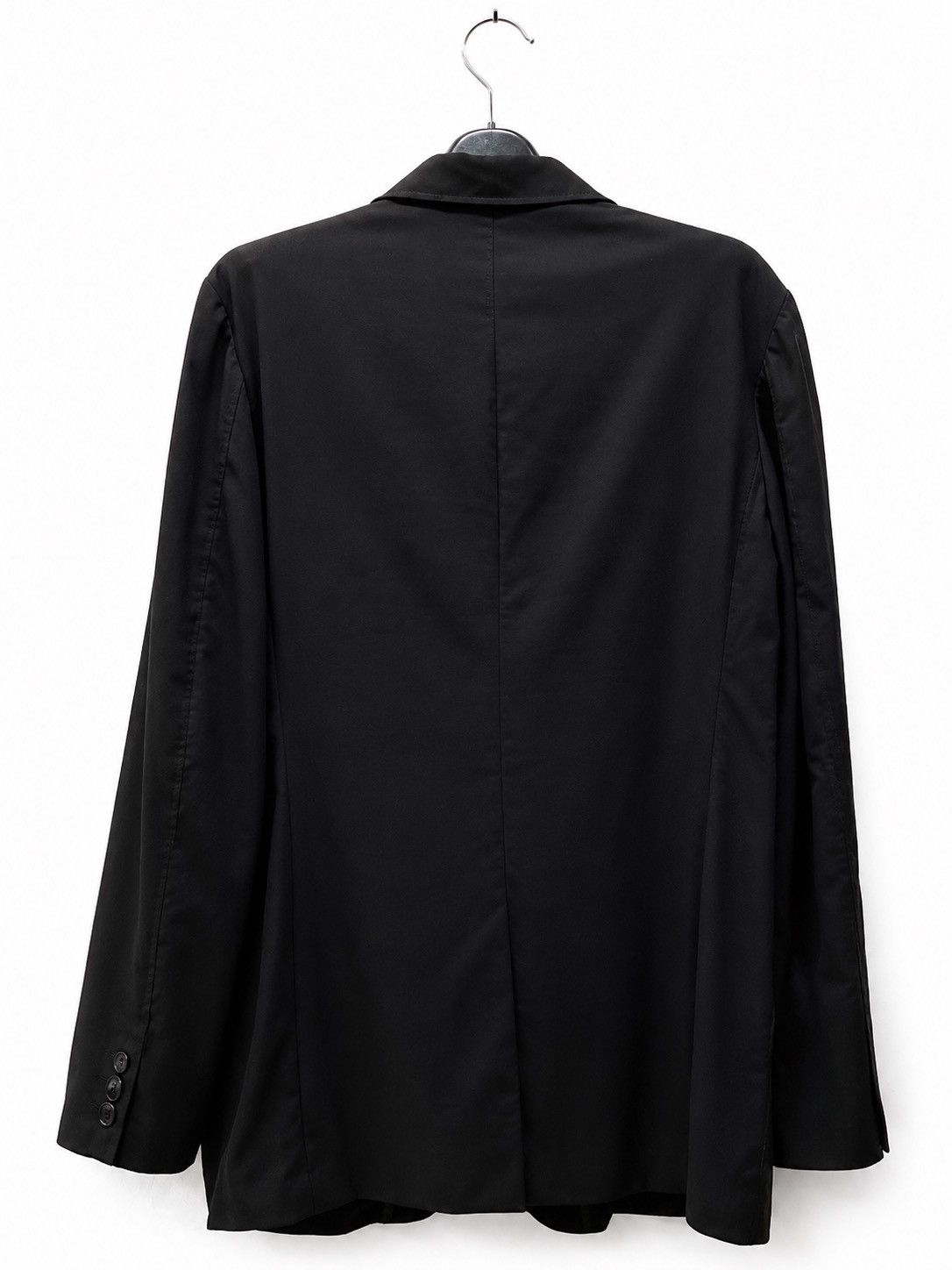 Yohji Yamamoto Vintage A.A.R Yohji Yamamoto Black Blazer Jacket XL Size US M / EU 48-50 / 2 - 2 Thumbnail