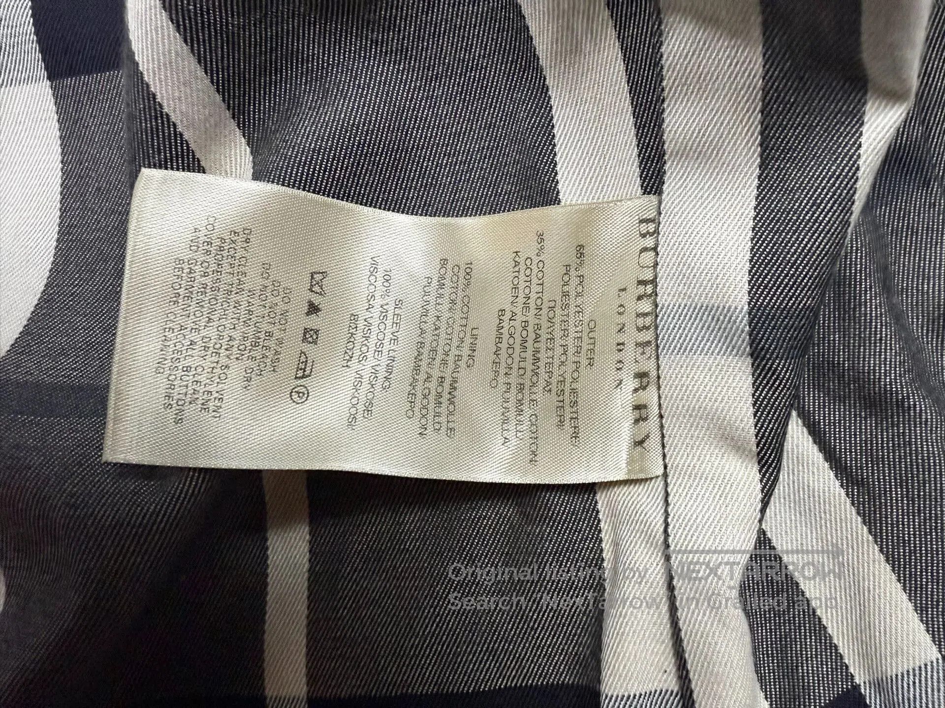 Burberry Burberry Women's Trench Coat Made in England. Size M / US 6-8 / IT 42-44 - 5 Thumbnail