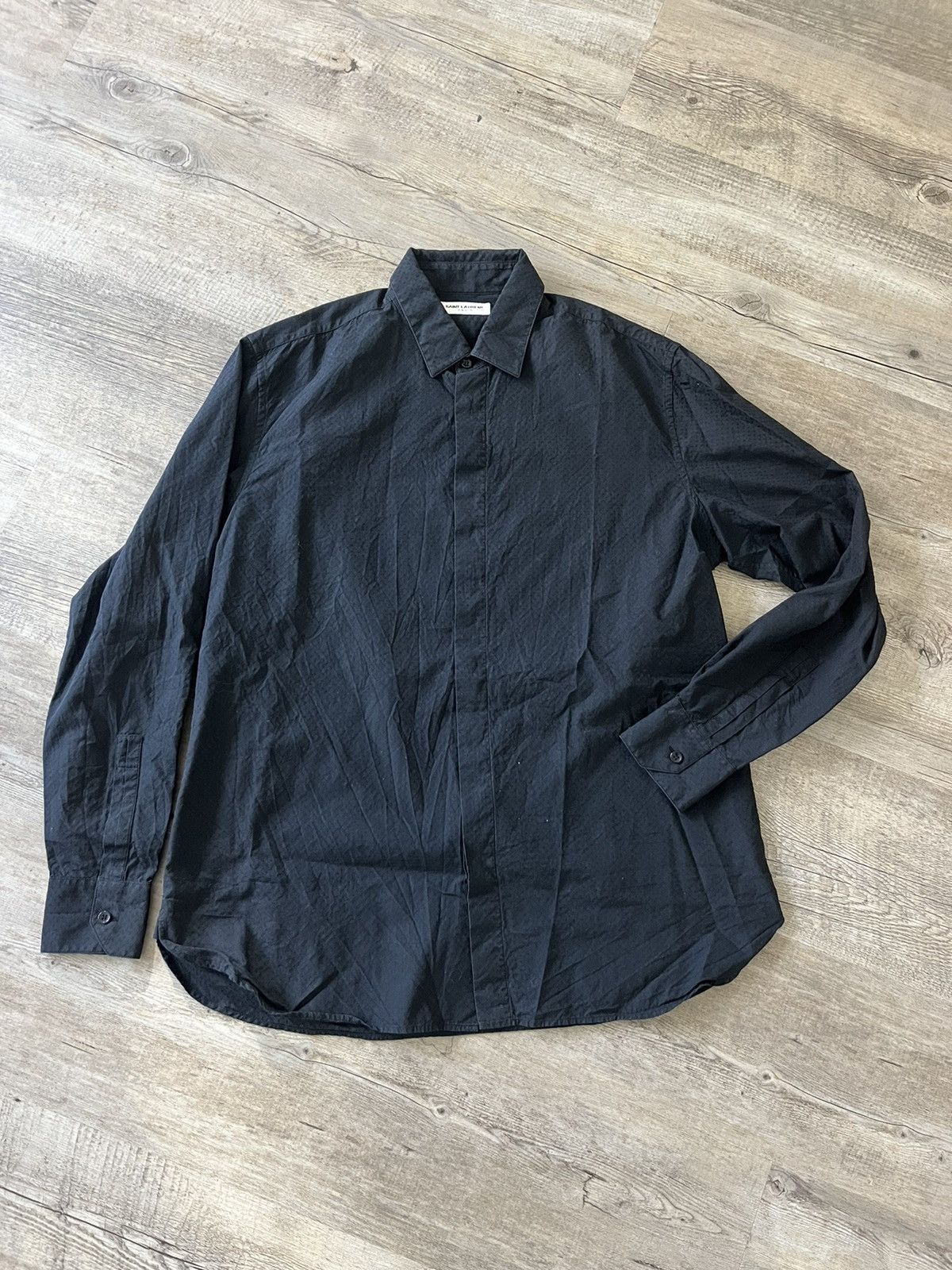 Saint Laurent Paris Sample Saint Laurent Star Button-Up Shirt Size US M / EU 48-50 / 2 - 1 Thumbnail
