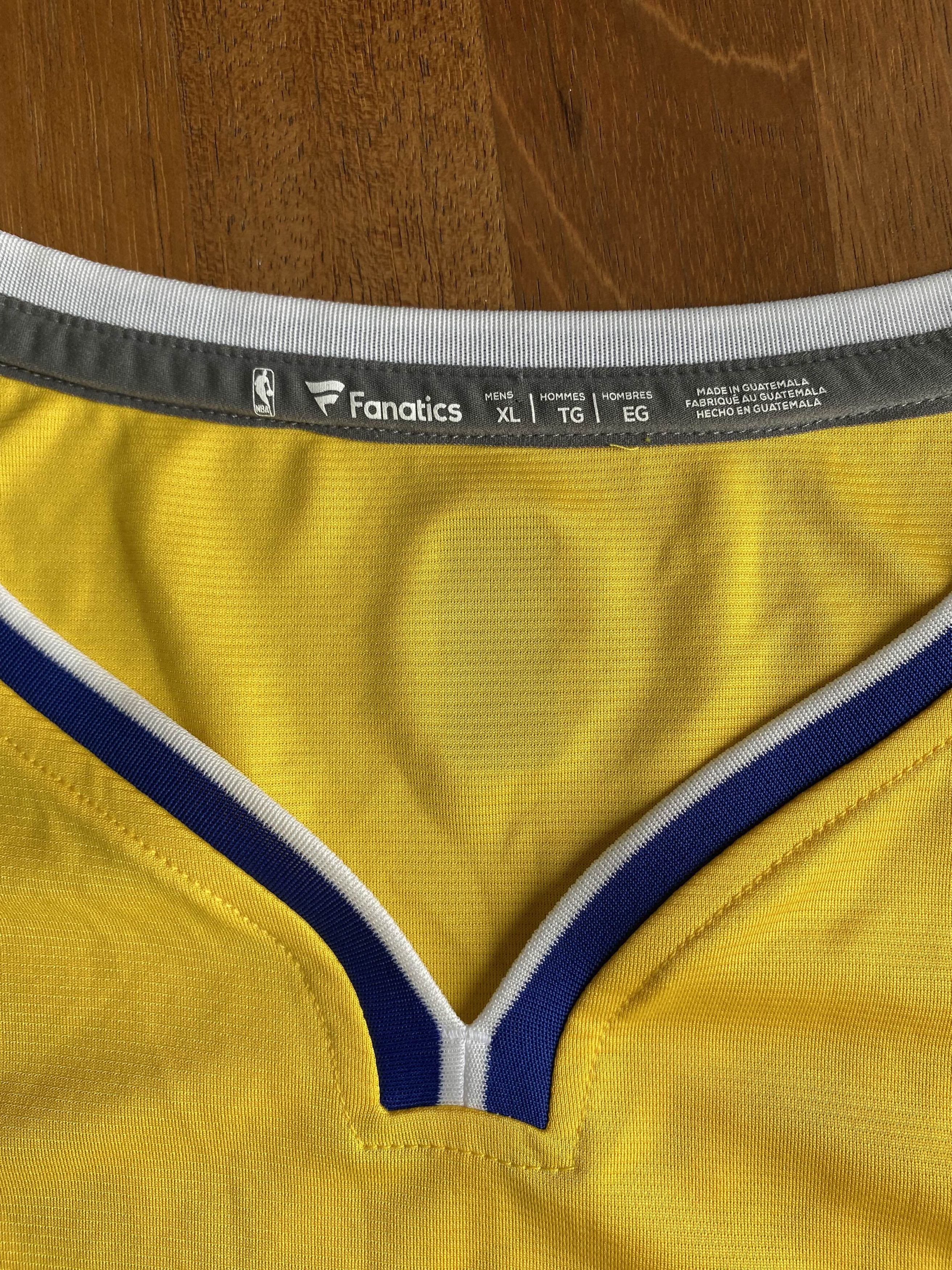 NBA D'Angelo Russel Golden State Warriors "The Bay" Jersey Size US XL / EU 56 / 4 - 3 Thumbnail