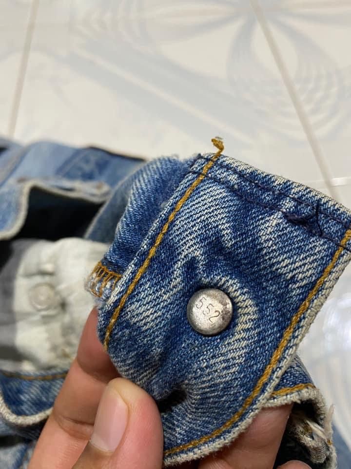 Levi's Vintage Levis 501 Jeans Rindem Patchwork Denim Size US 30 / EU 46 - 9 Thumbnail