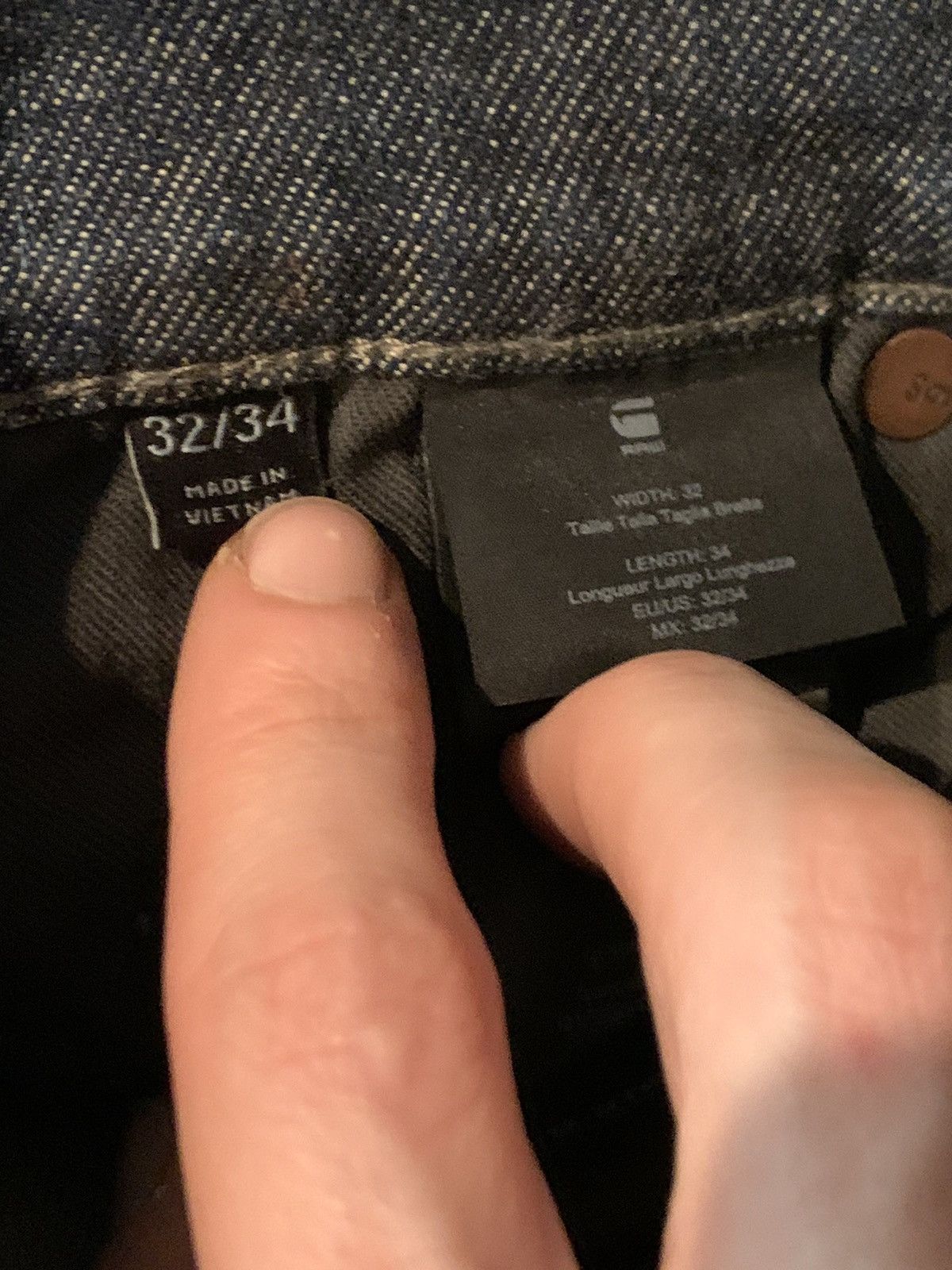 Designer × G-Star *RARE* New G-Star Raw Lancet Distressed Japanese Denim Jeans Size US 32 / EU 48 - 13 Thumbnail