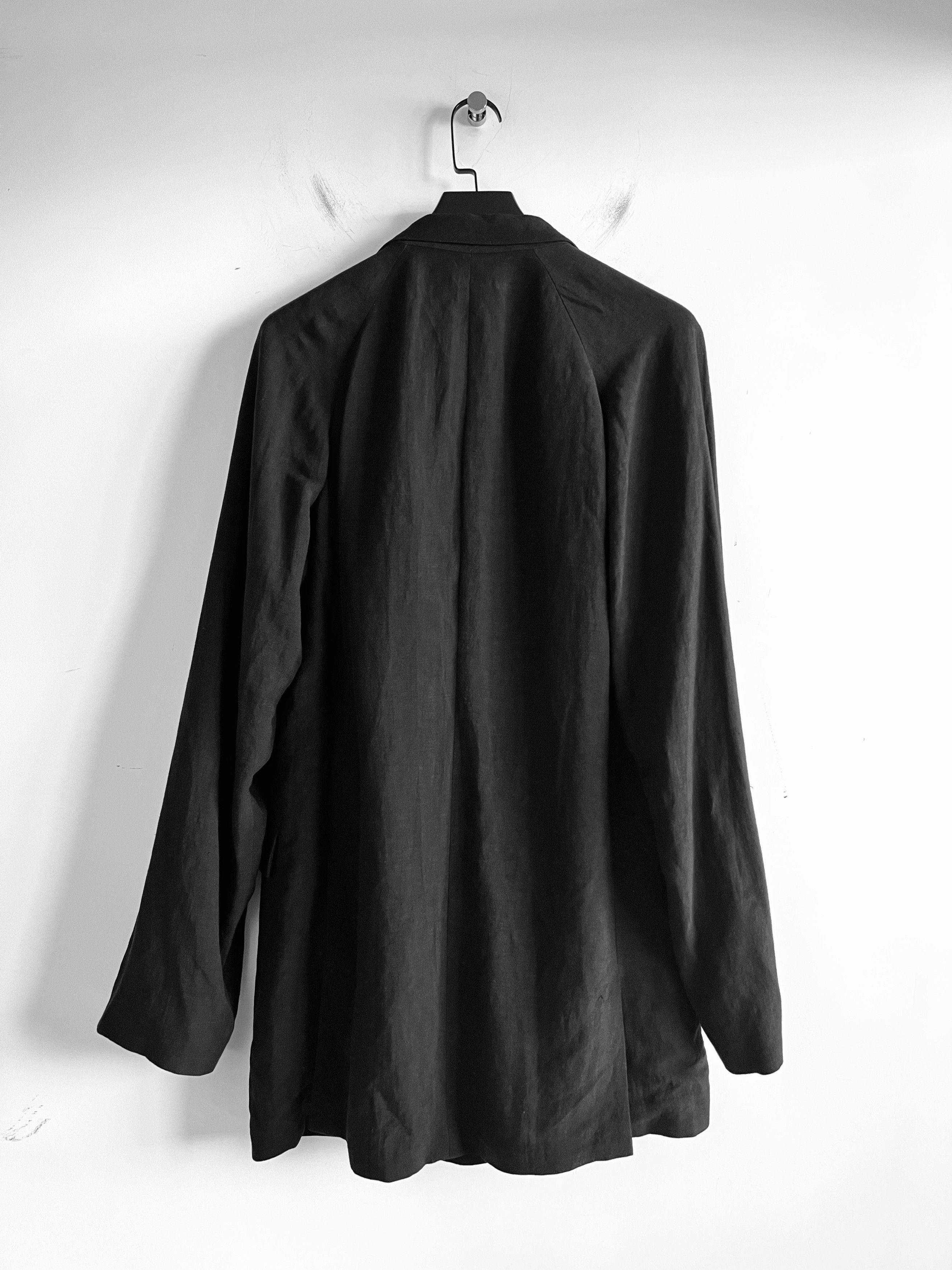 Yohji Yamamoto Yohji Yamamoto Pour Homme 24SS - LINEN DOUBLE FRONT JACKET Size US M / EU 48-50 / 2 - 3 Thumbnail