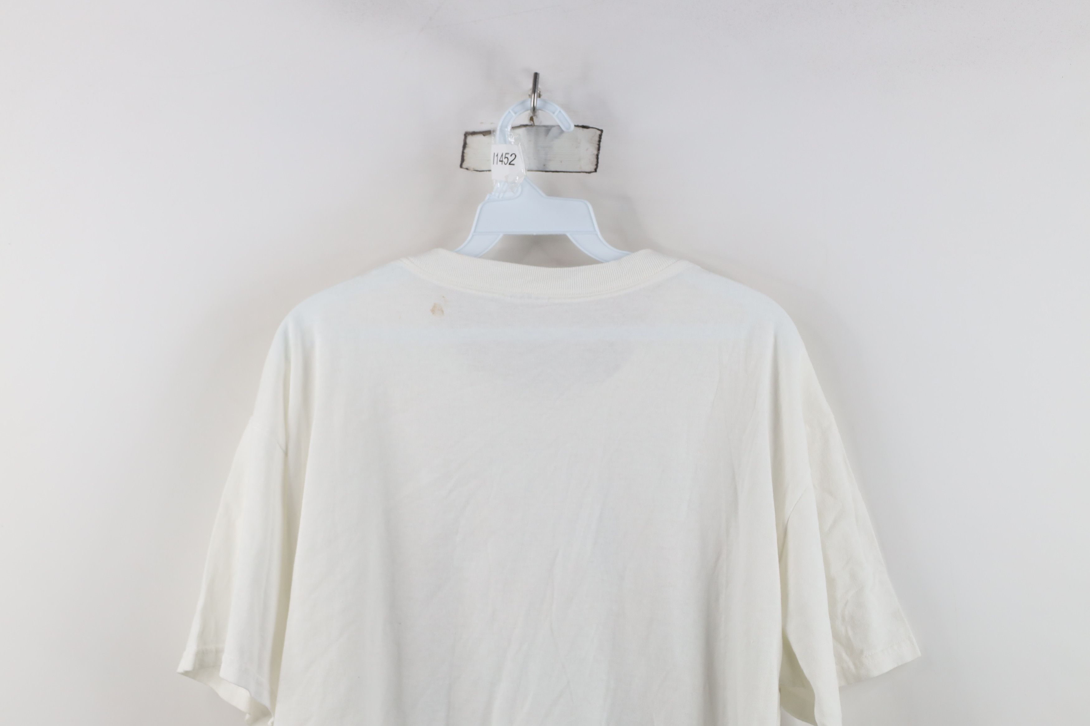 Vintage Vintage 90s Y2K Streetwear Nature Butterfly T-Shirt White Size XL / US 12-14 / IT 48-50 - 13 Thumbnail