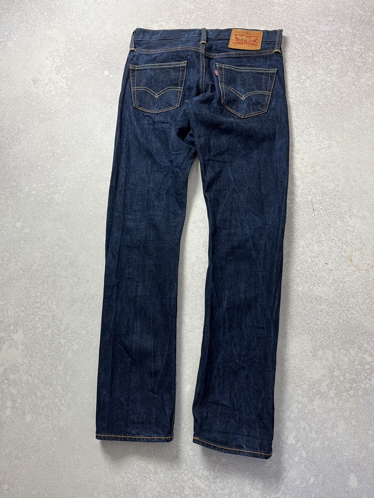 Levi's Levi's Strauss & Co. 511 Selvedge Jeans Raw Denim Size US 30 / EU 46 - 4 Thumbnail