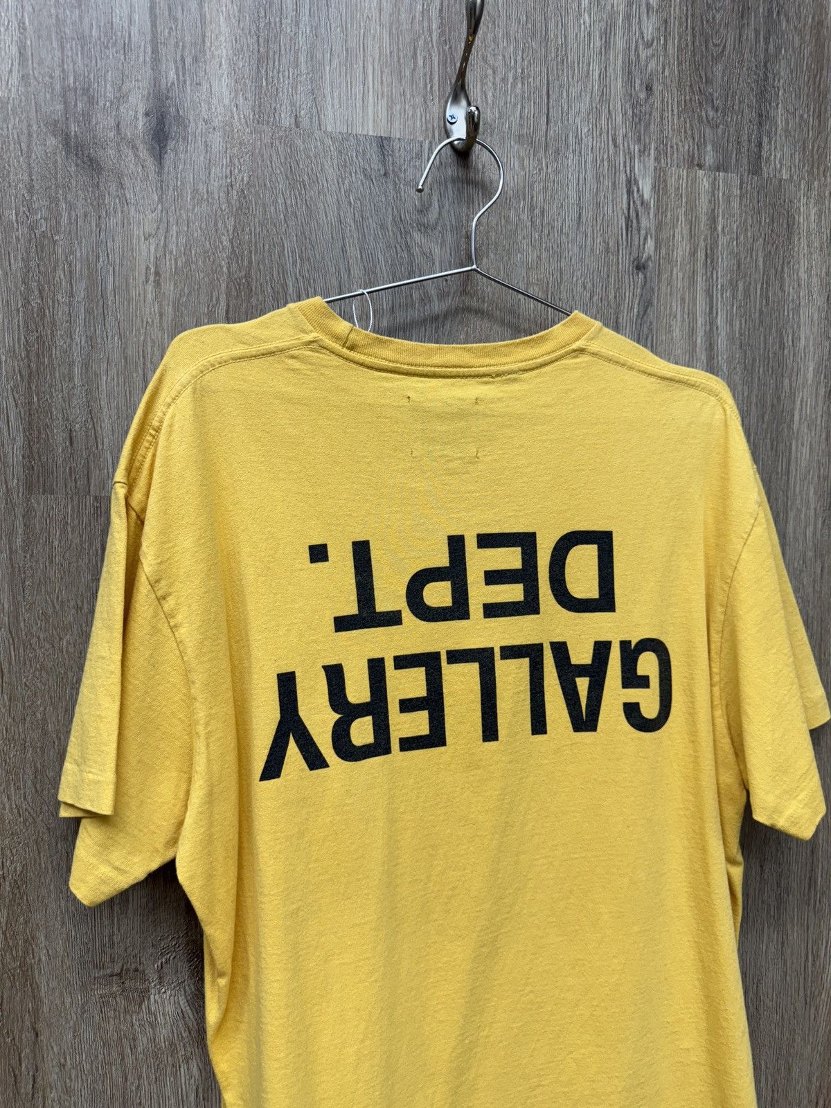 Gallery Dept. Gallery Dept Yellow Short Sleeve Size US L / EU 52-54 / 3 - 10 Thumbnail