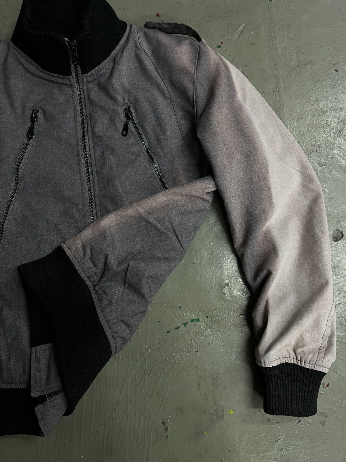 If Six Was Nine BENO 5 ZIPPER MARGIELA STYLE OMBRE SUNFADED BONI JACKET Size US M / EU 48-50 / 2 - 5 Thumbnail
