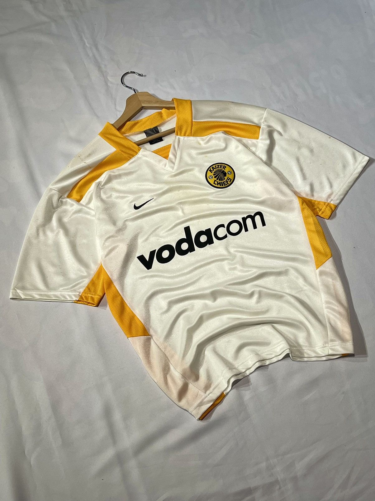 Nike × Vintage Nike x Kaiser chiefs football 2005/06 home kit soccer jersey Size US M / EU 48-50 / 2 - 2 Thumbnail