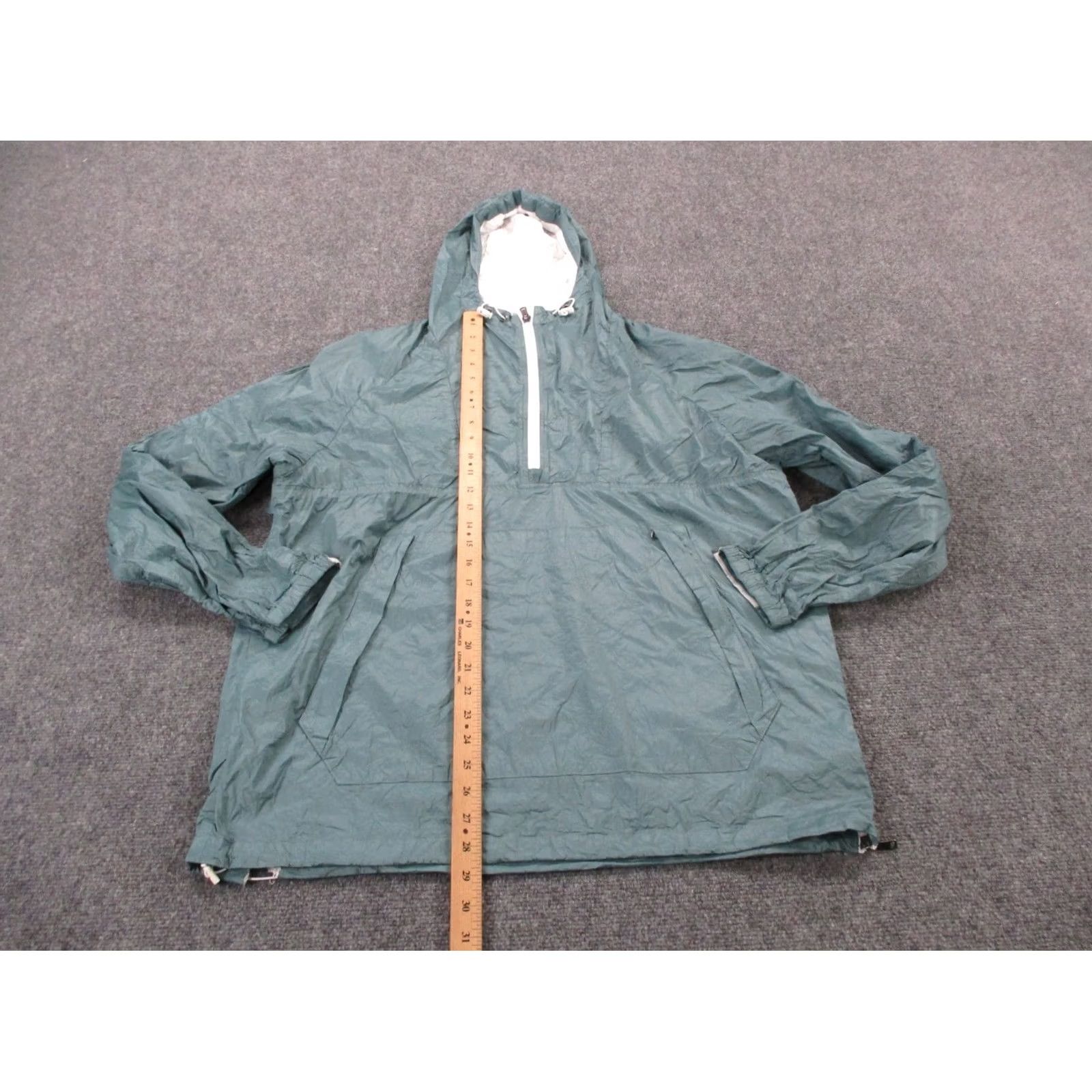 Todd Snyder Todd Snyder Jacket Mens L Green Windbreaker Hooded 1/4 Zip Zipped Pockets Lightweight Stretch Hiking Golf USA Made Size US L / EU 52-54 / 3 - 3 Thumbnail