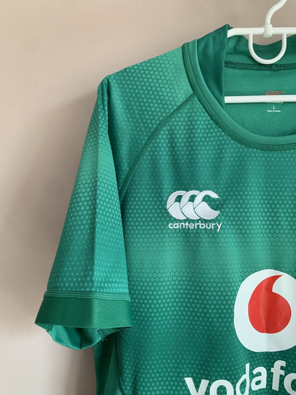 Canterbury of New Zealand Ireland Home Rugby Union Shirt Canterbury Jersey Size L Size US L / EU 52-54 / 3 - 3 Thumbnail