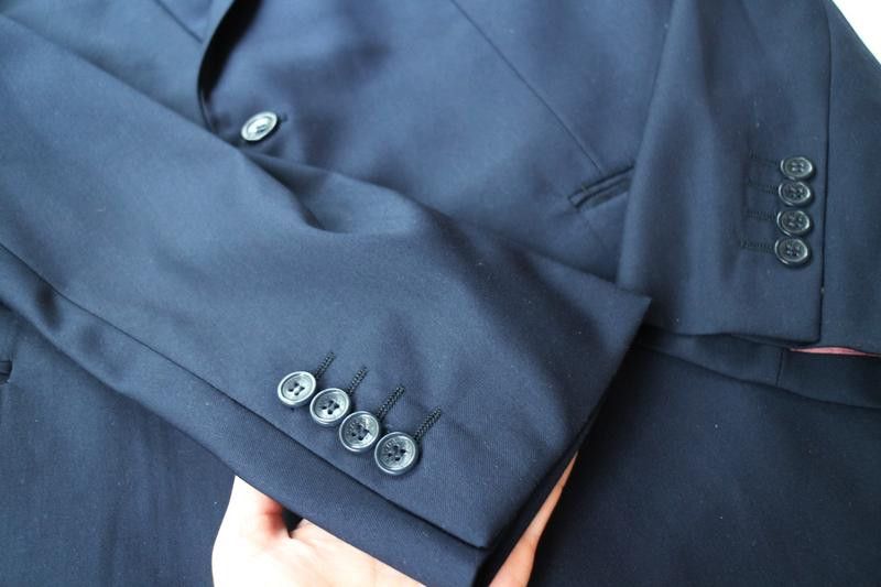 Other Marc Darcy Navy 3-Piece Suit Size 52R Size 52R - 3 Thumbnail