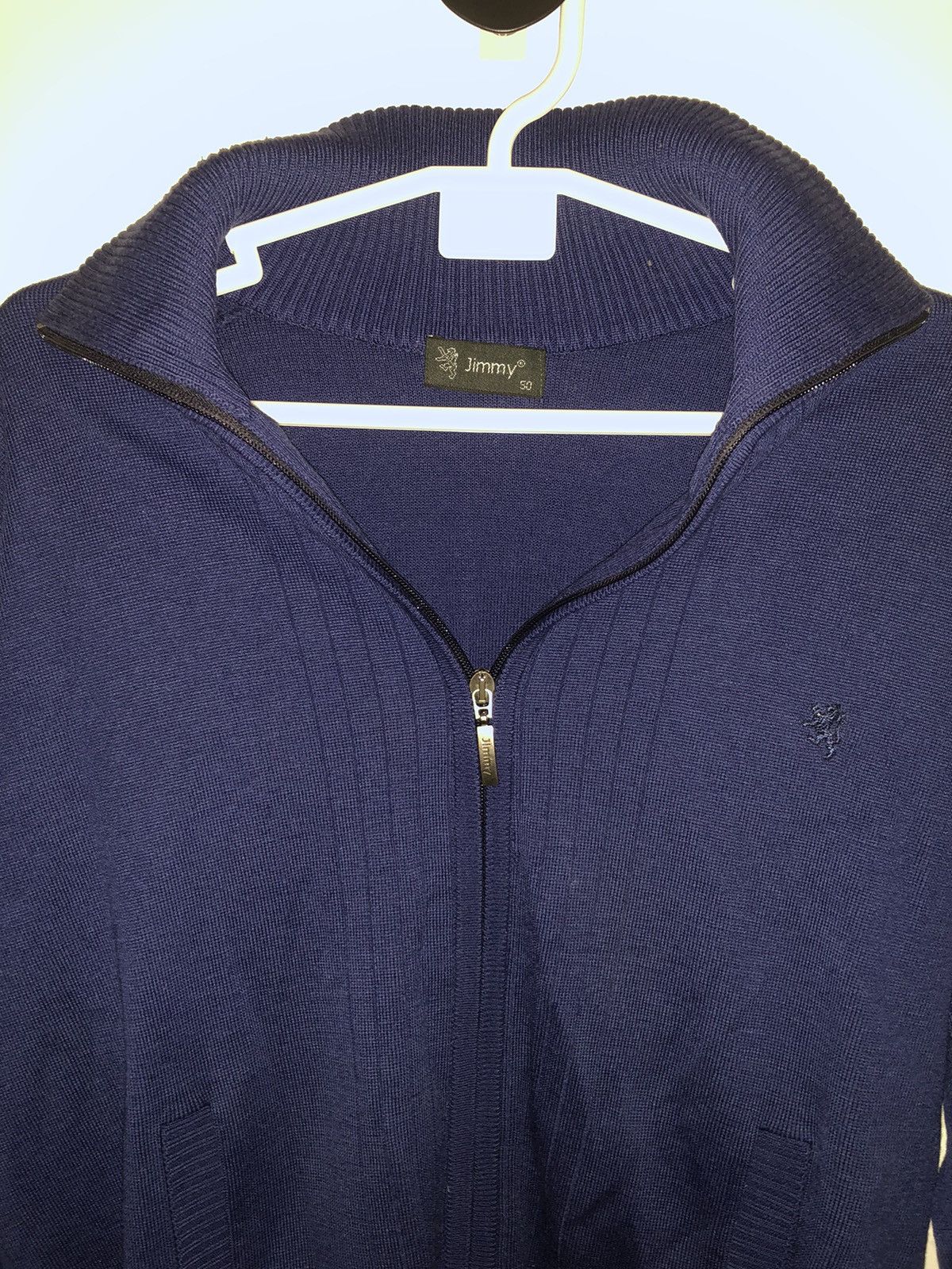 Designer × Vintage Blue Jimmy Cardigan Size US M / EU 48-50 / 2 - 2 Thumbnail