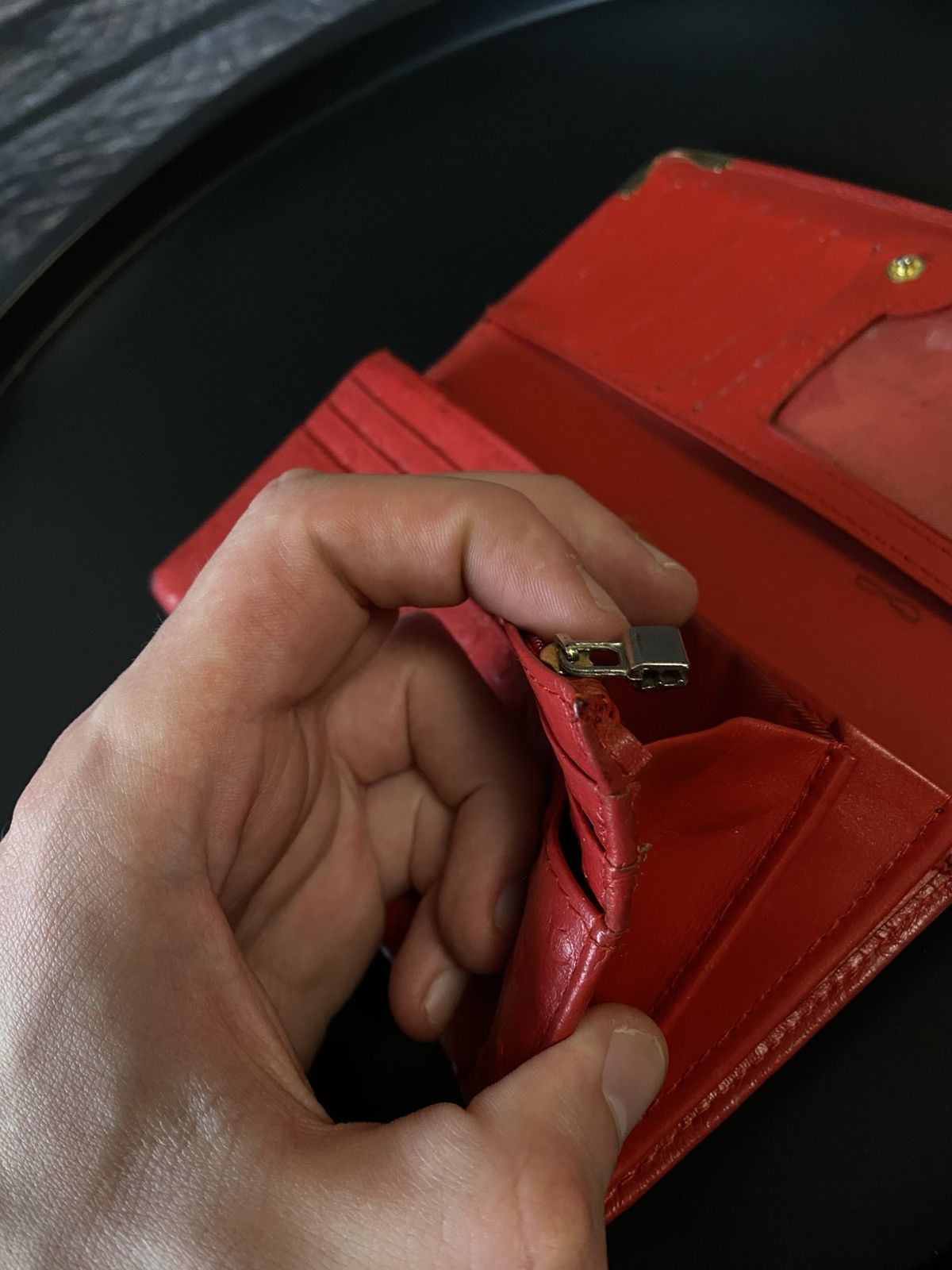 Cartier × Leather Cartier Leather Clutch Wallet Size ONE SIZE - 7 Thumbnail