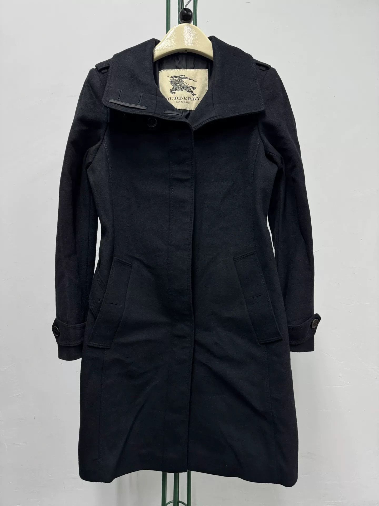 Burberry Burberry Wool Cashmere Blend Coat Size US S / EU 44-46 / 1 - 1 Thumbnail
