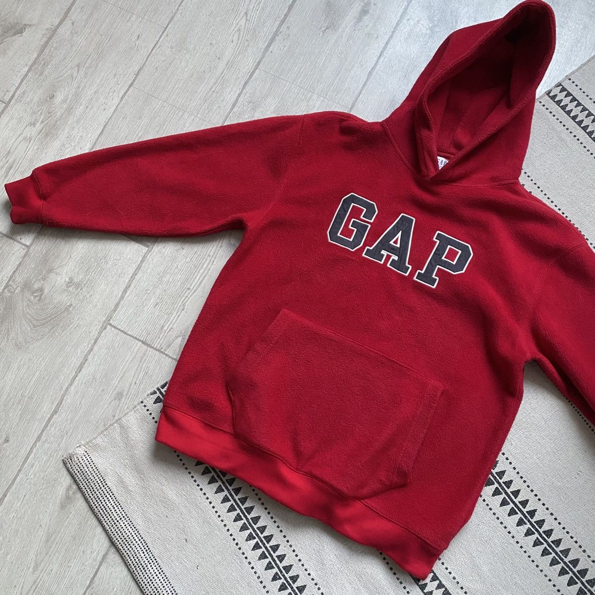 Gap Y2K Vintage 90s GAP fleece hoodie Size M / US 6-8 / IT 42-44 - 7 Thumbnail