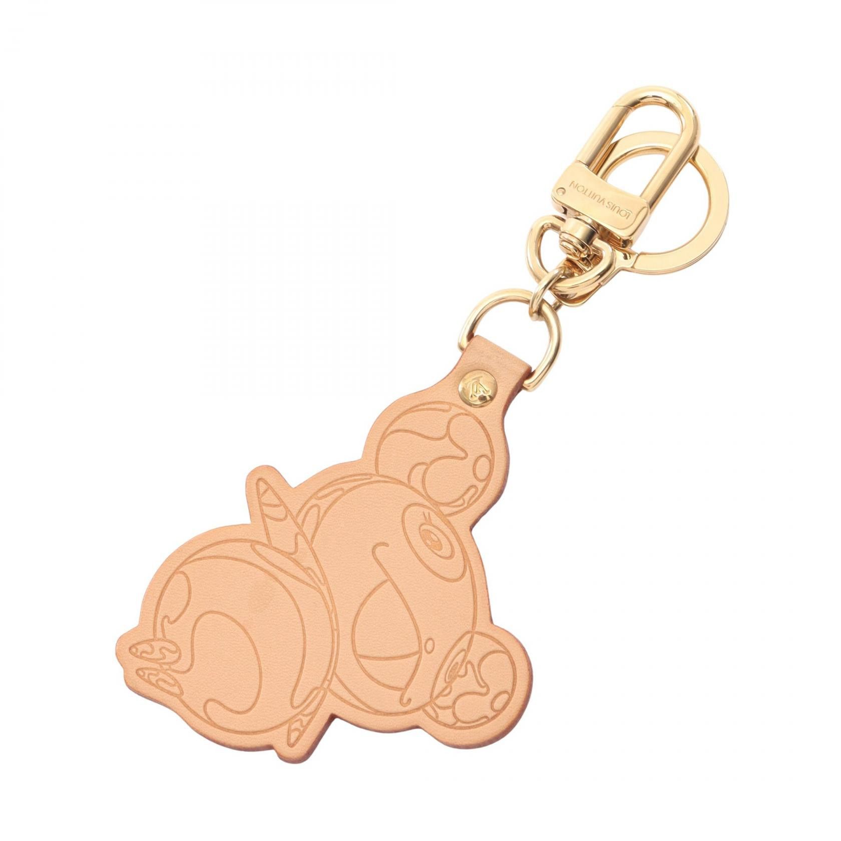 Louis Vuitton Louis Vuitton Louis Vuitton LV × TM Portecle Panda Leather Charm Leather Charm M62637 DUTY FREE for USA Size ONE SIZE - 1 Thumbnail