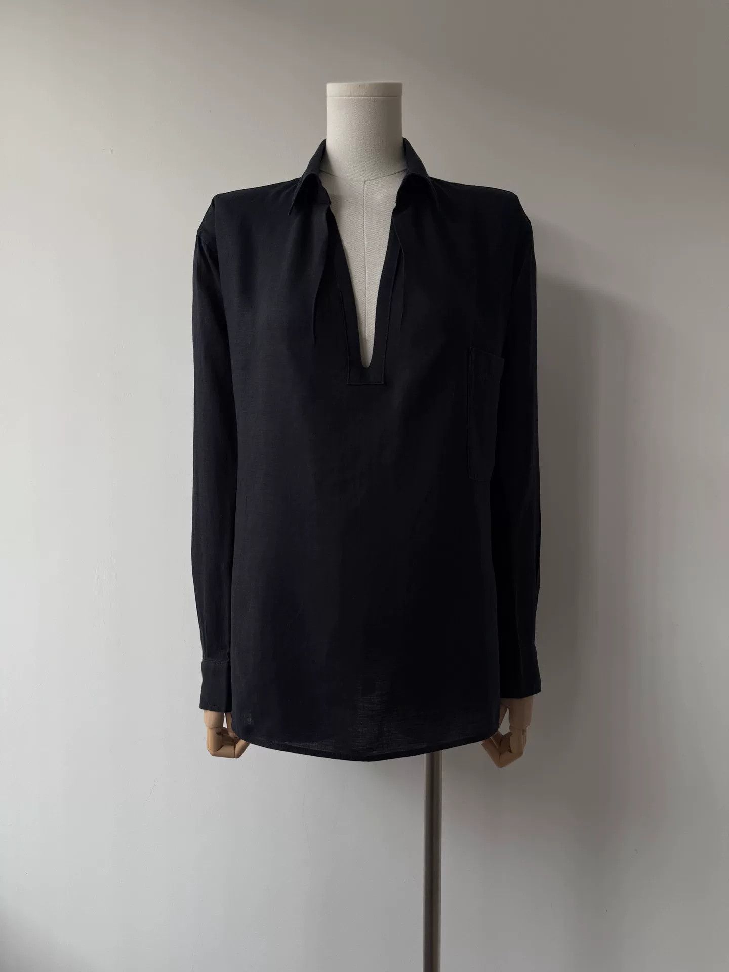 Y's Yohji Yamamoto Y's Minimalist Linen Shirt Size US M / EU 48-50 / 2 - 1 Thumbnail
