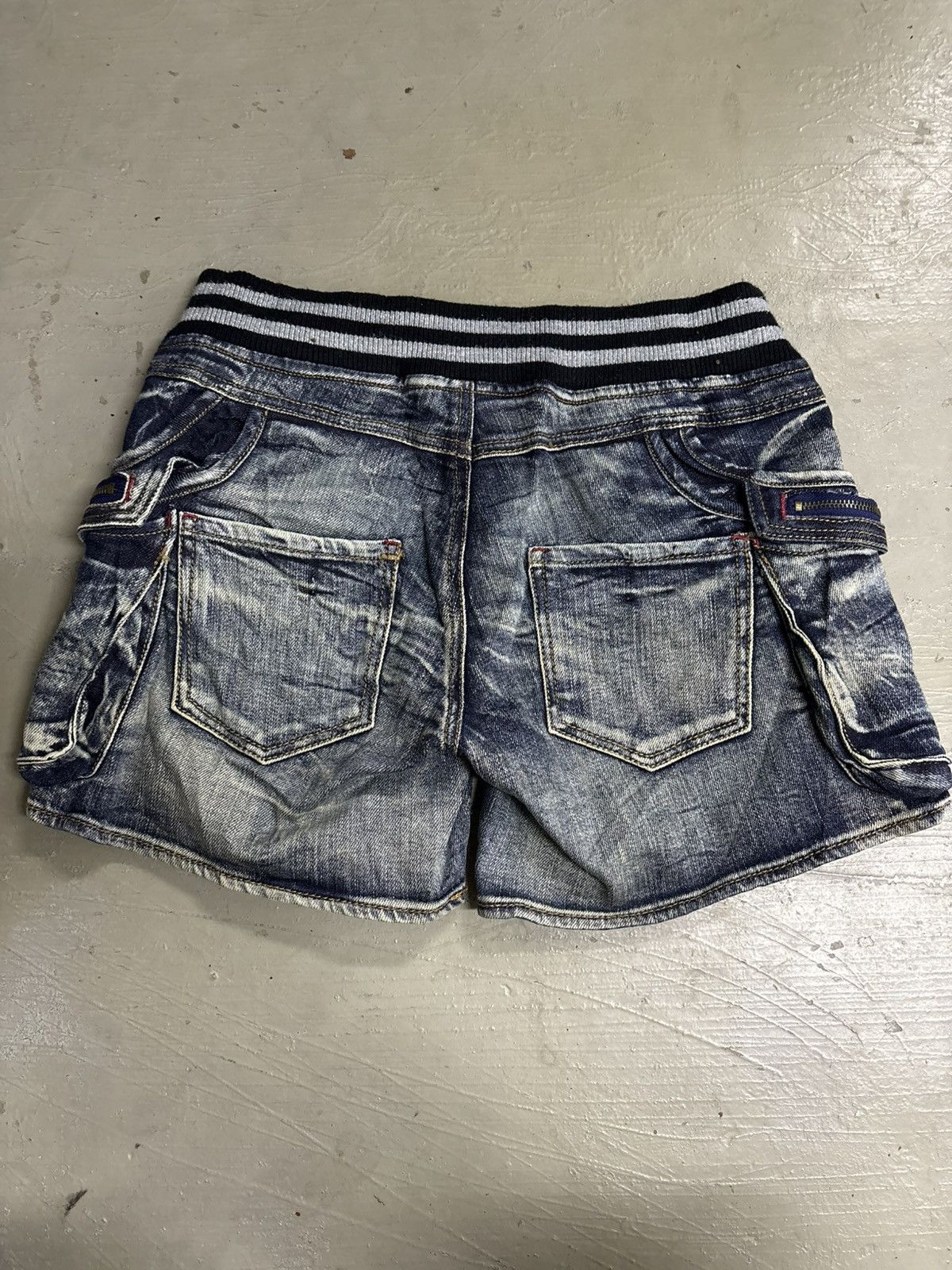 If Six Was Nine RNA H Naoto Acid Wash Japanese brand Denim shorts Size 30" / US 8 / IT 44 - 2 Thumbnail