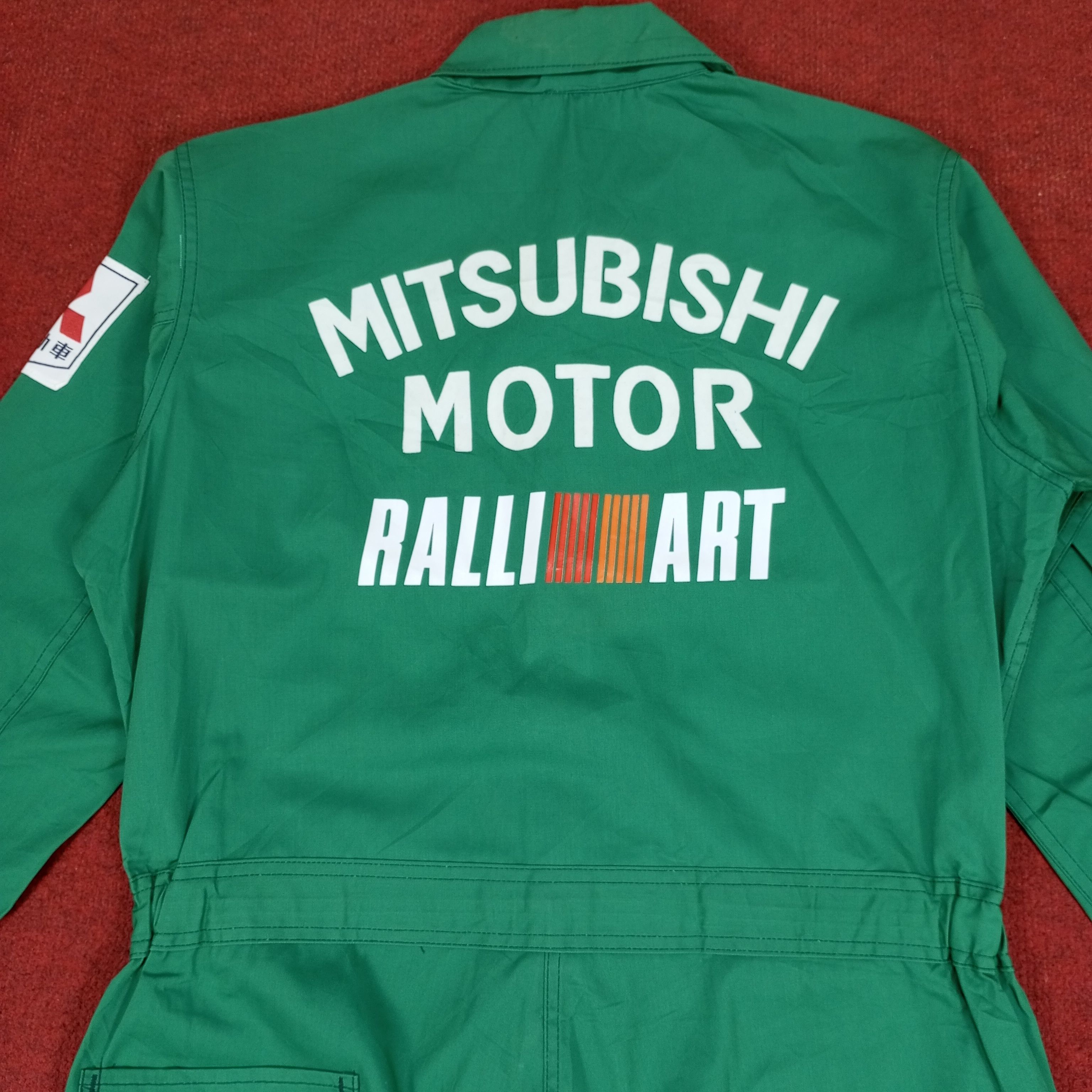 Japanese Brand Mitsubishi Motor Ralli Art Workwear Custom Coverall Jacket Size US M / EU 48-50 / 2 - 2 Thumbnail