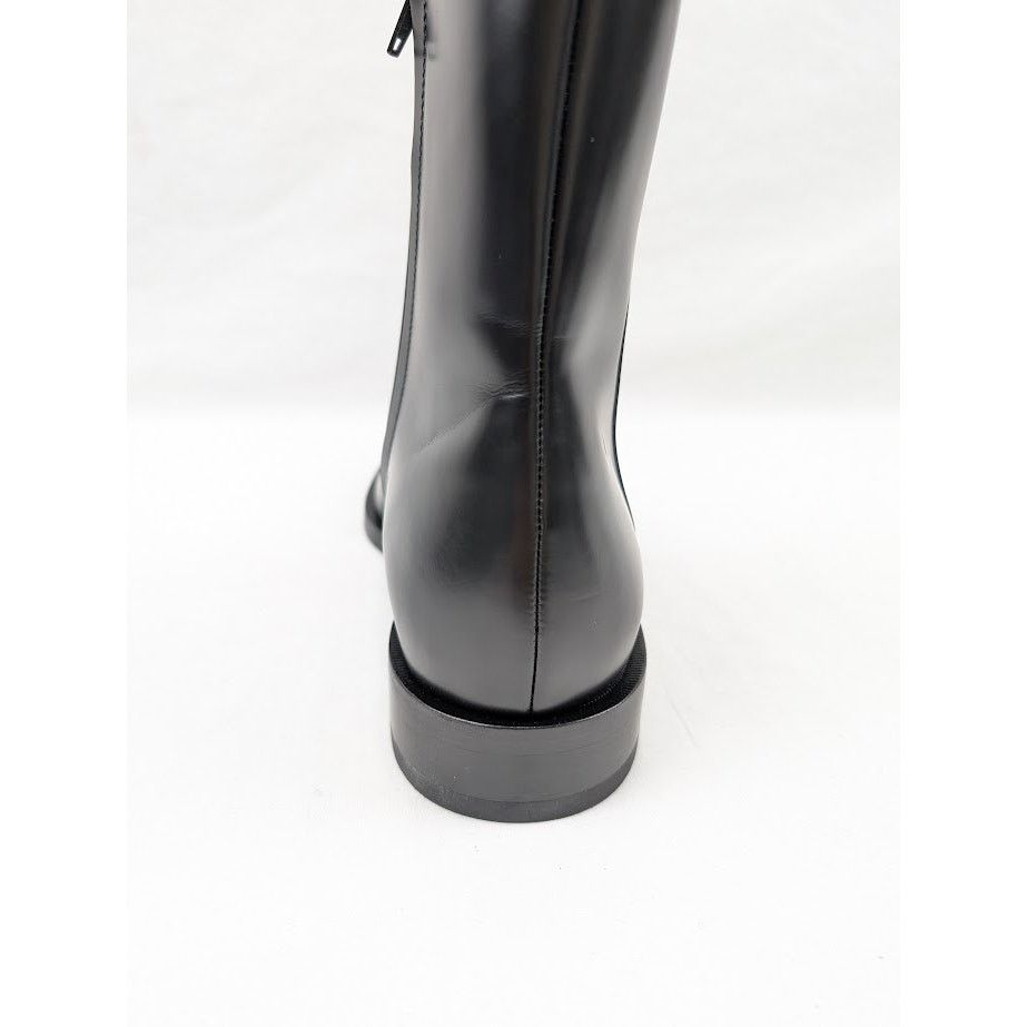 Balenciaga o1rshd1 Smooth Calf BB Matt Icon Bootie in Black/Black Size US 10 / EU 43 - 10 Thumbnail