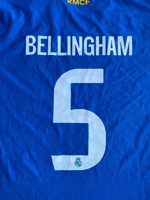 Adidas Adidas Real Madrid 25/26 Bellingham Authentic Third Jersey Size US XL / EU 56 / 4 - 6 Thumbnail