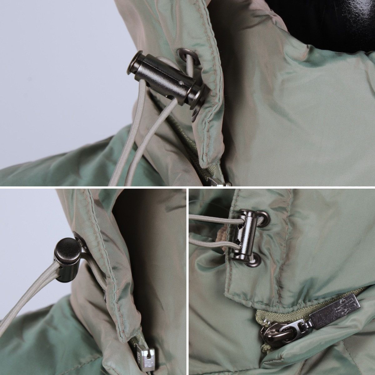Designer × Moncler × Vintage MONCLER Vintage Silver Logo Kids Girl Womens Long Jacket Size XS / US 0-2 / IT 36-38 - 15 Thumbnail