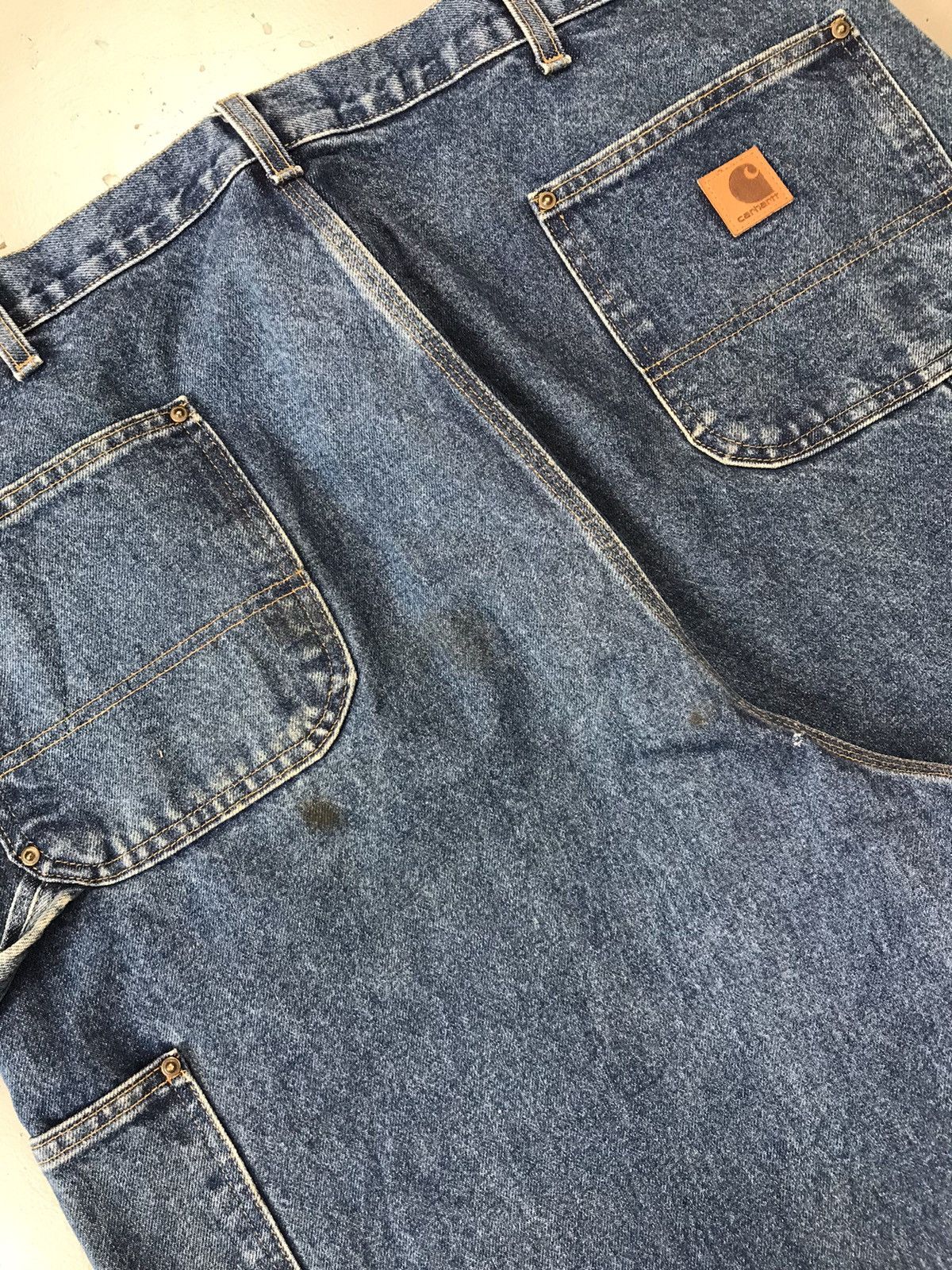 Carhartt × Vintage Vintage Carhartt B73 DST double knee denim Size US 44 / EU 60 - 10 Thumbnail