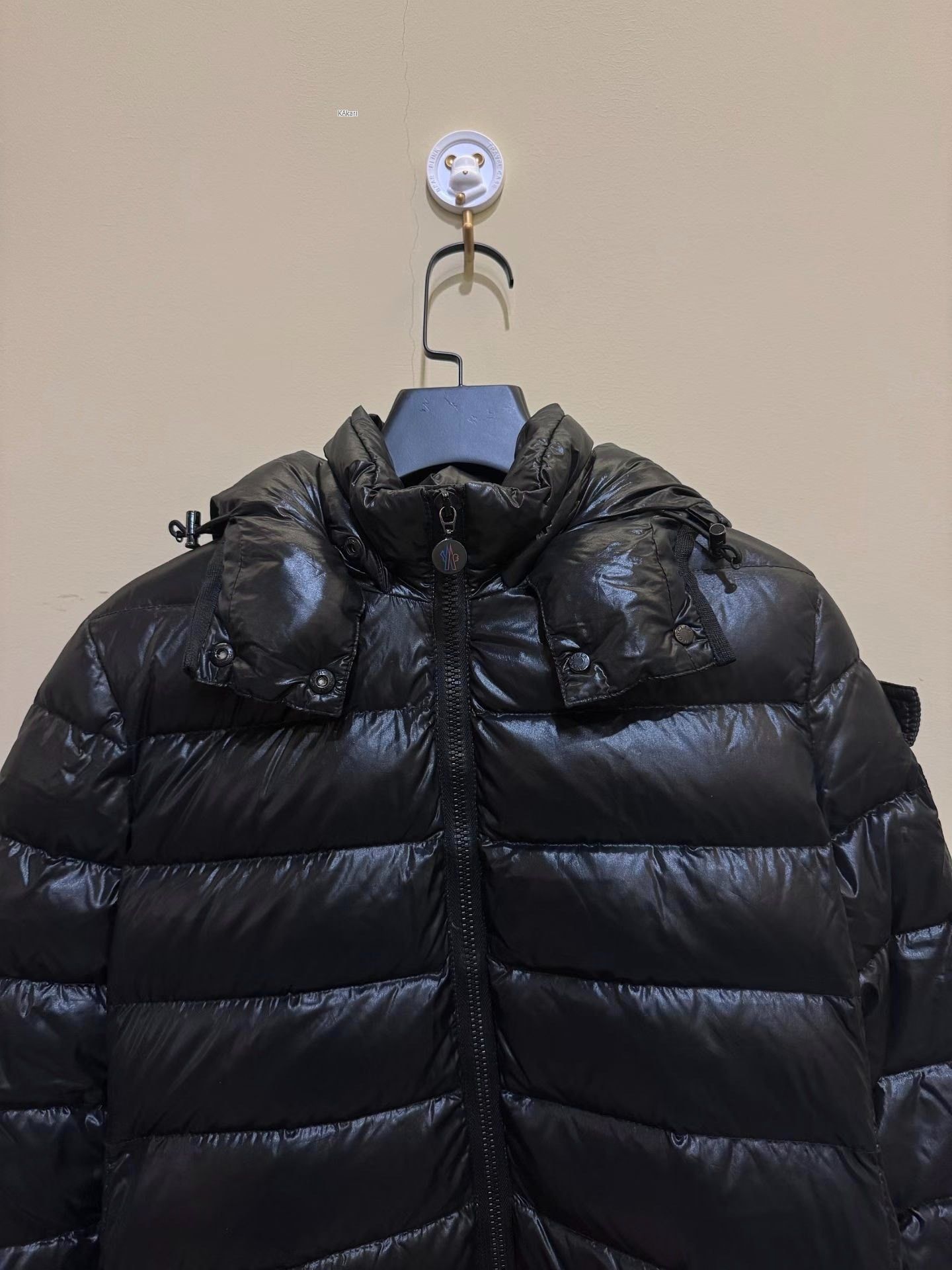 Moncler Moncler Moka Black Long Hooded Down Jacket Size US M / EU 48-50 / 2 - 3 Thumbnail