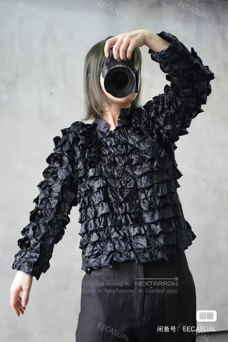 Comme des Garcons Comme des Garcons White Ruffled Jacket Size S / US 4 / IT 40 - 5 Thumbnail