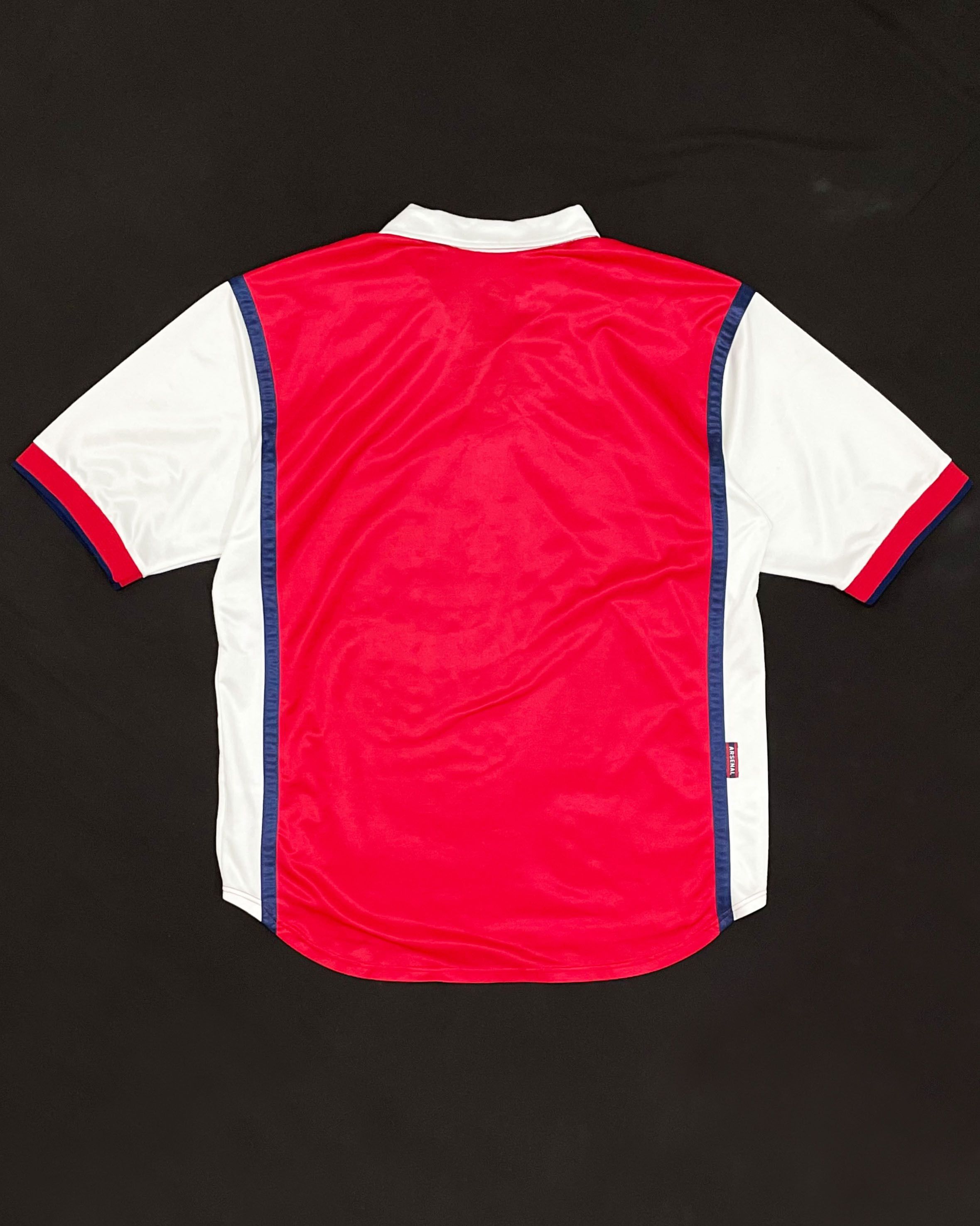 Nike Arsenal FC Home Kit 1998 1999 Size US L / EU 52-54 / 3 - 2 Thumbnail