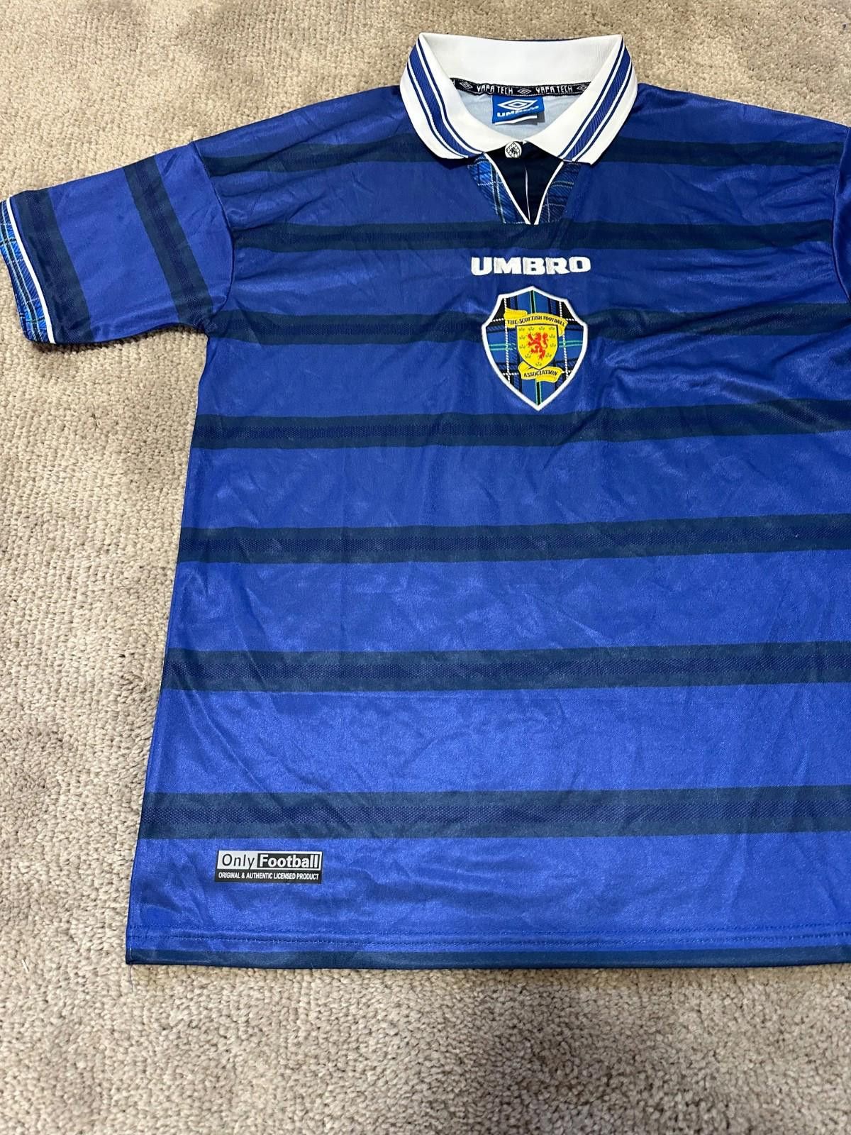 Umbro Umbro Scotland 1998-2000 Home Football Shirt Soccer Jersey Size US XL / EU 56 / 4 - 2 Thumbnail